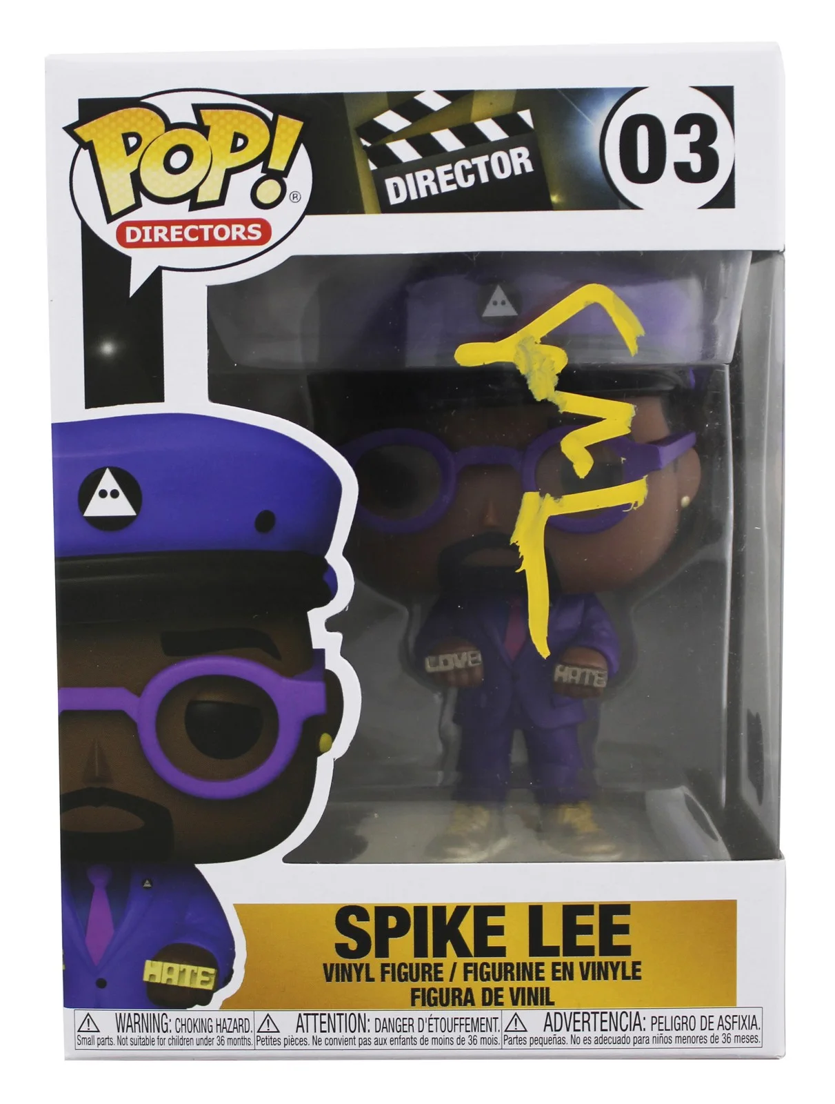 Spike Lee — Spike Lee Authentic Signed Director #03 Funko Pop Vinyl Figure BAS #BL27094