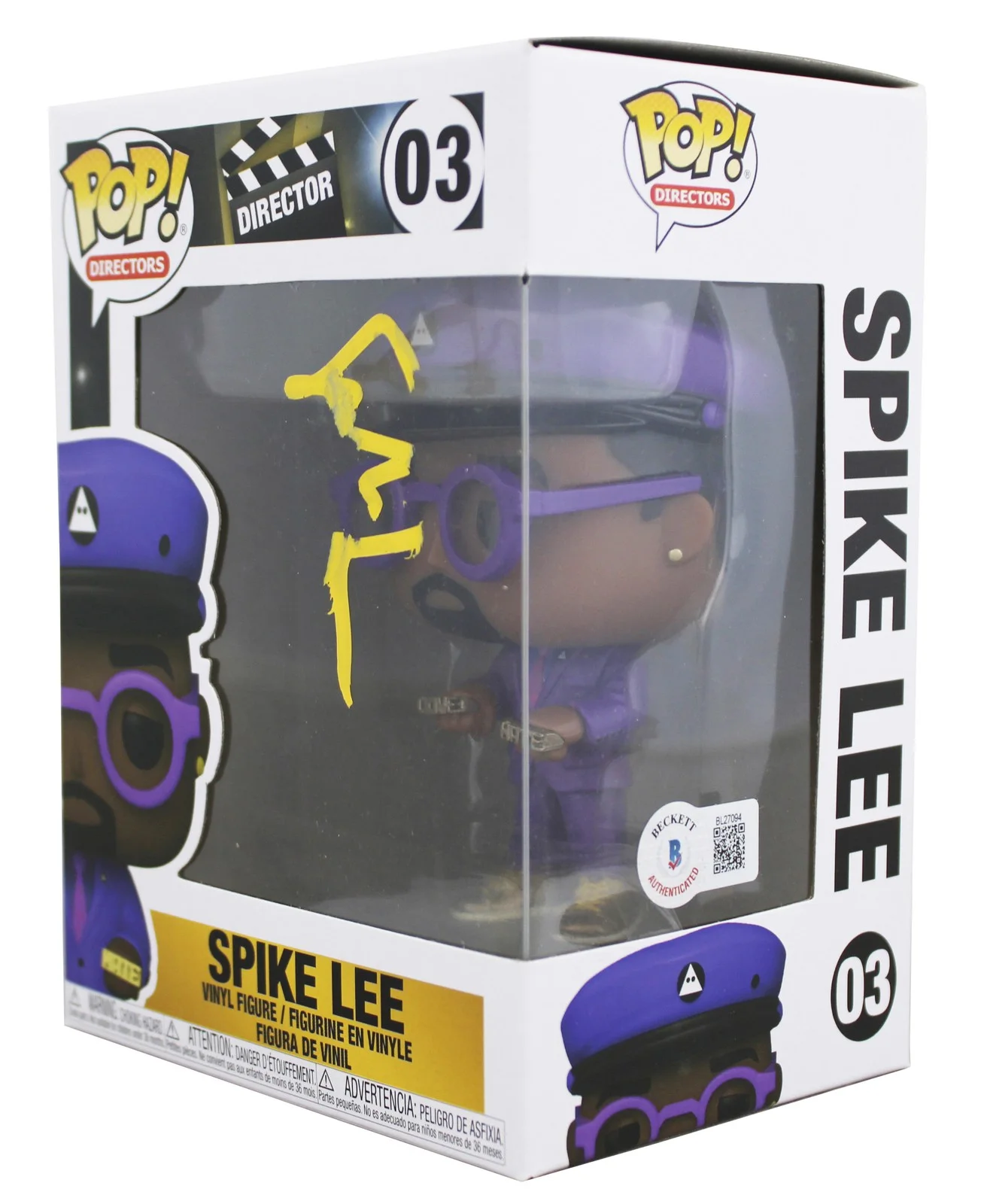 Spike Lee — Spike Lee Authentic Signed Director #03 Funko Pop Vinyl Figure BAS #BL27094, изображение 2