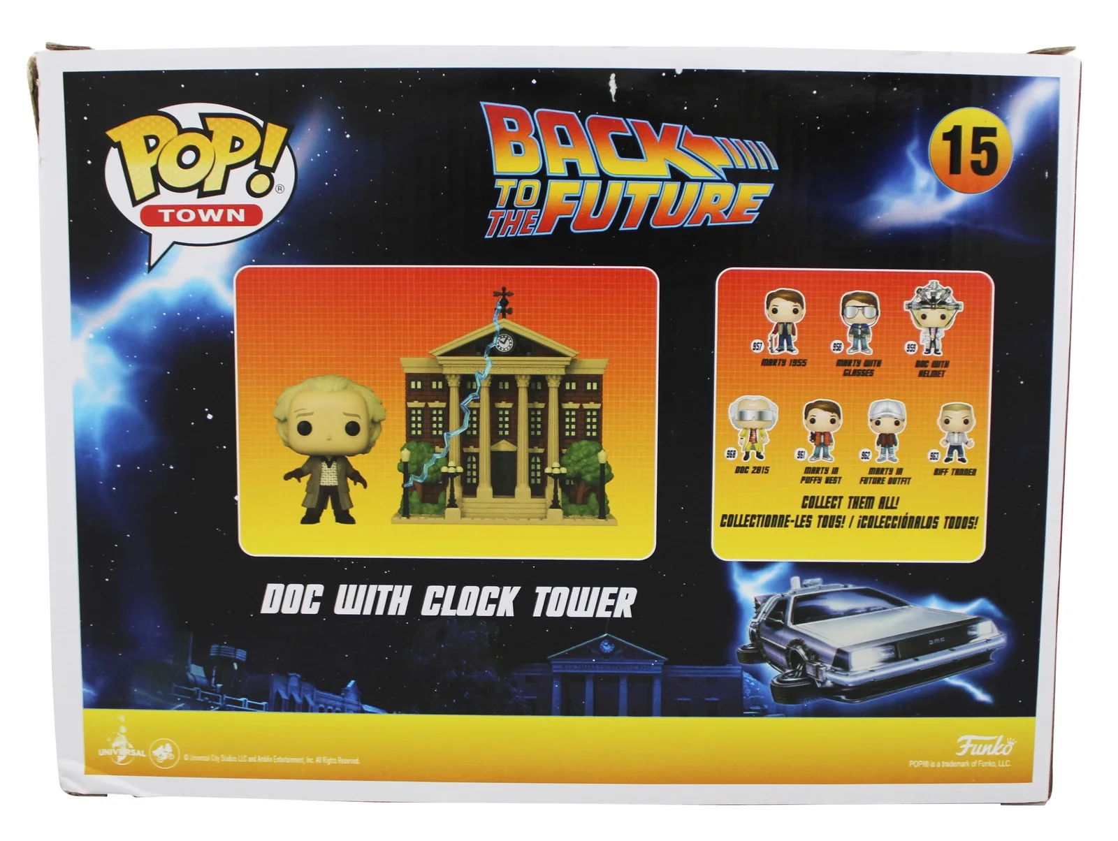 Christopher Lloyd — Christopher Lloyd Back To The Future Signed #15 Funko Pop Figure BAS #X15652, image 4