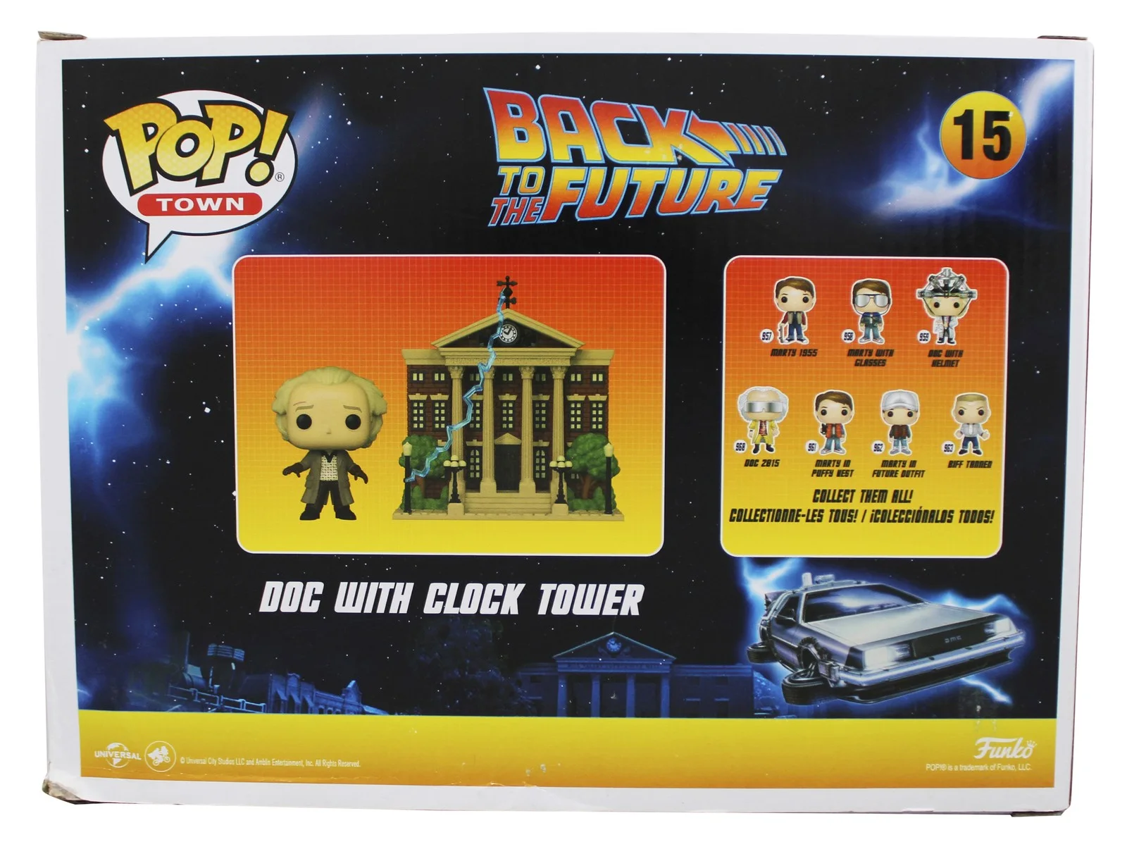 Christopher Lloyd — Christopher Lloyd Back To The Future Signed #15 Funko Pop Figure BAS #X15648, image 4