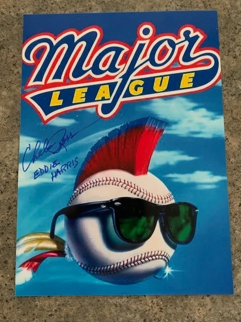 CHELCIE ROSS — CHELCIE ROSS SIGNED "EDDIE HARRIS" MAJOR LEAGUE MOVIE 5x7 CLEVELAND INDIANS