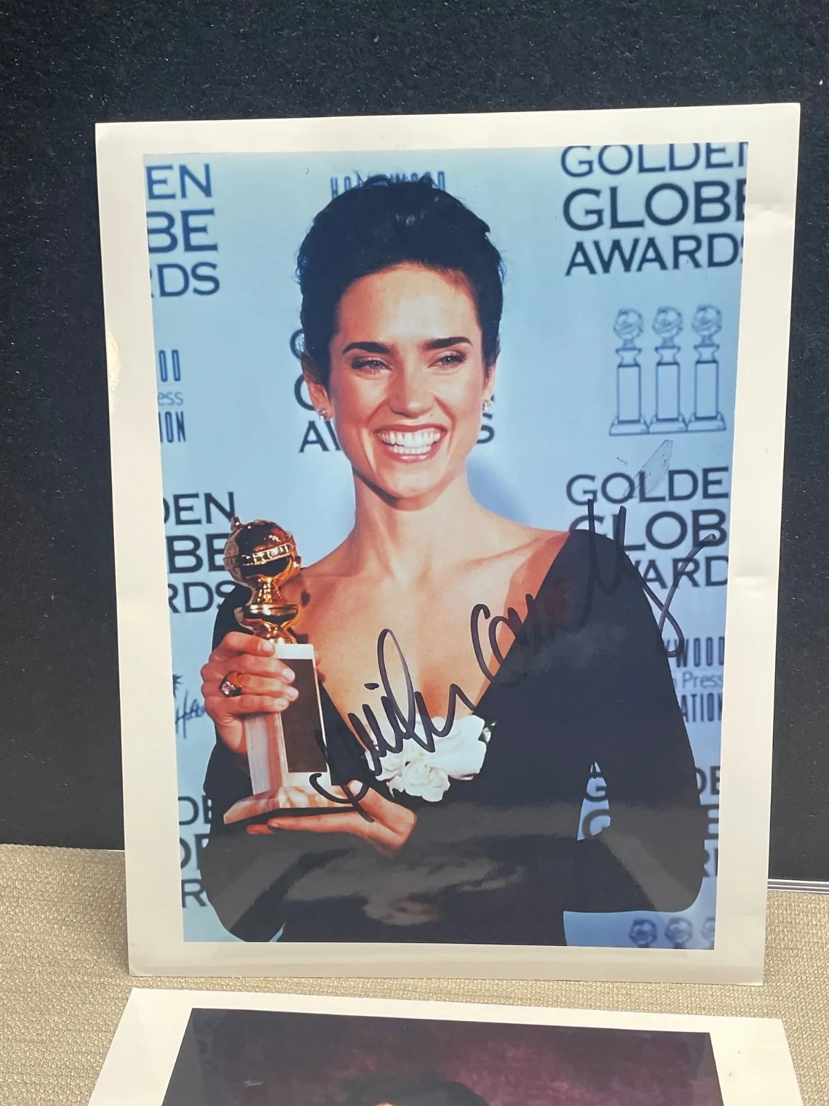 Jennifer Connelly Pair of 2 8x10 Autographed Photos Young and Oscar Photos, изображение 2