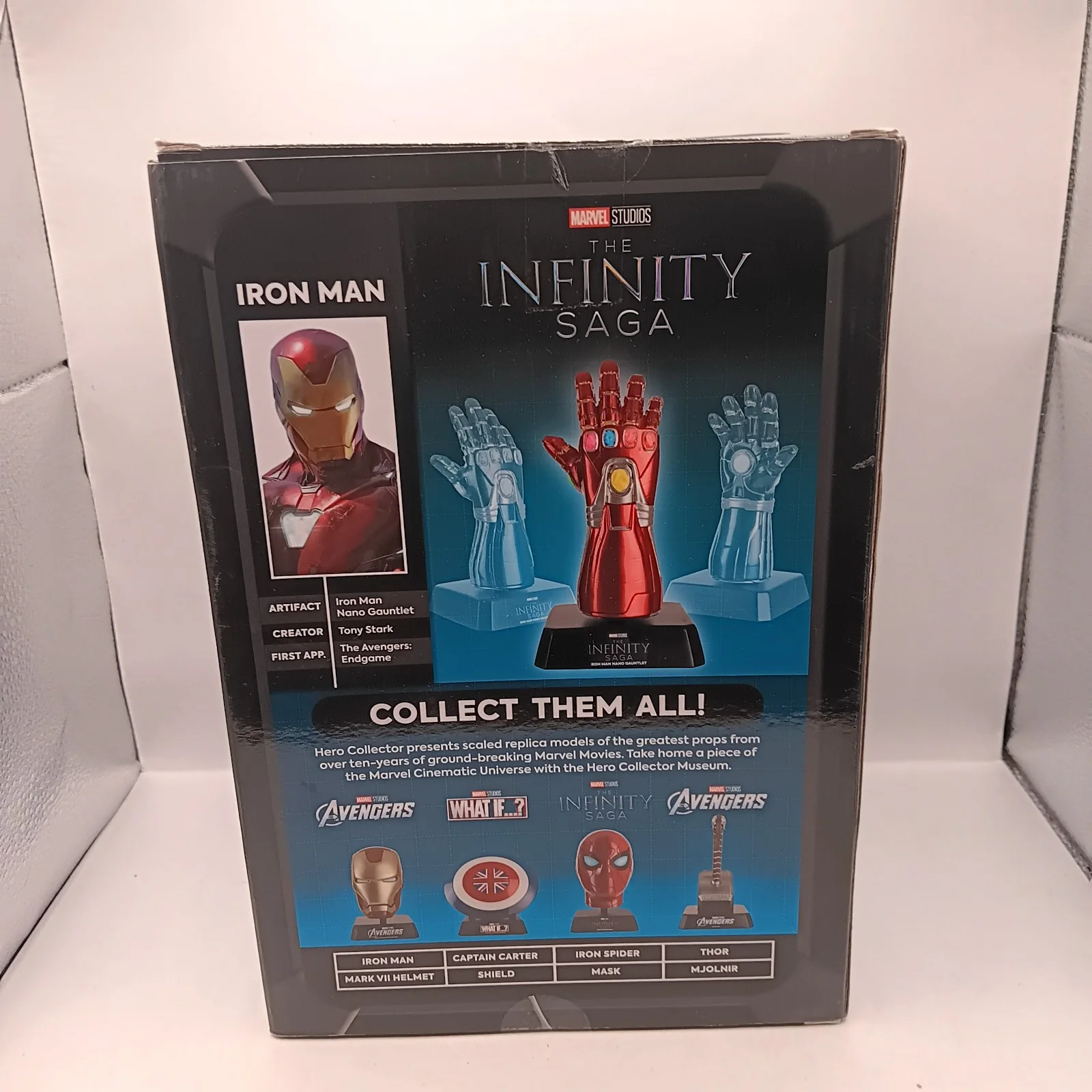 Marvel Studios The Infinity Saga Iron Man Nano Gauntlet Hero Collector Museum, image 2