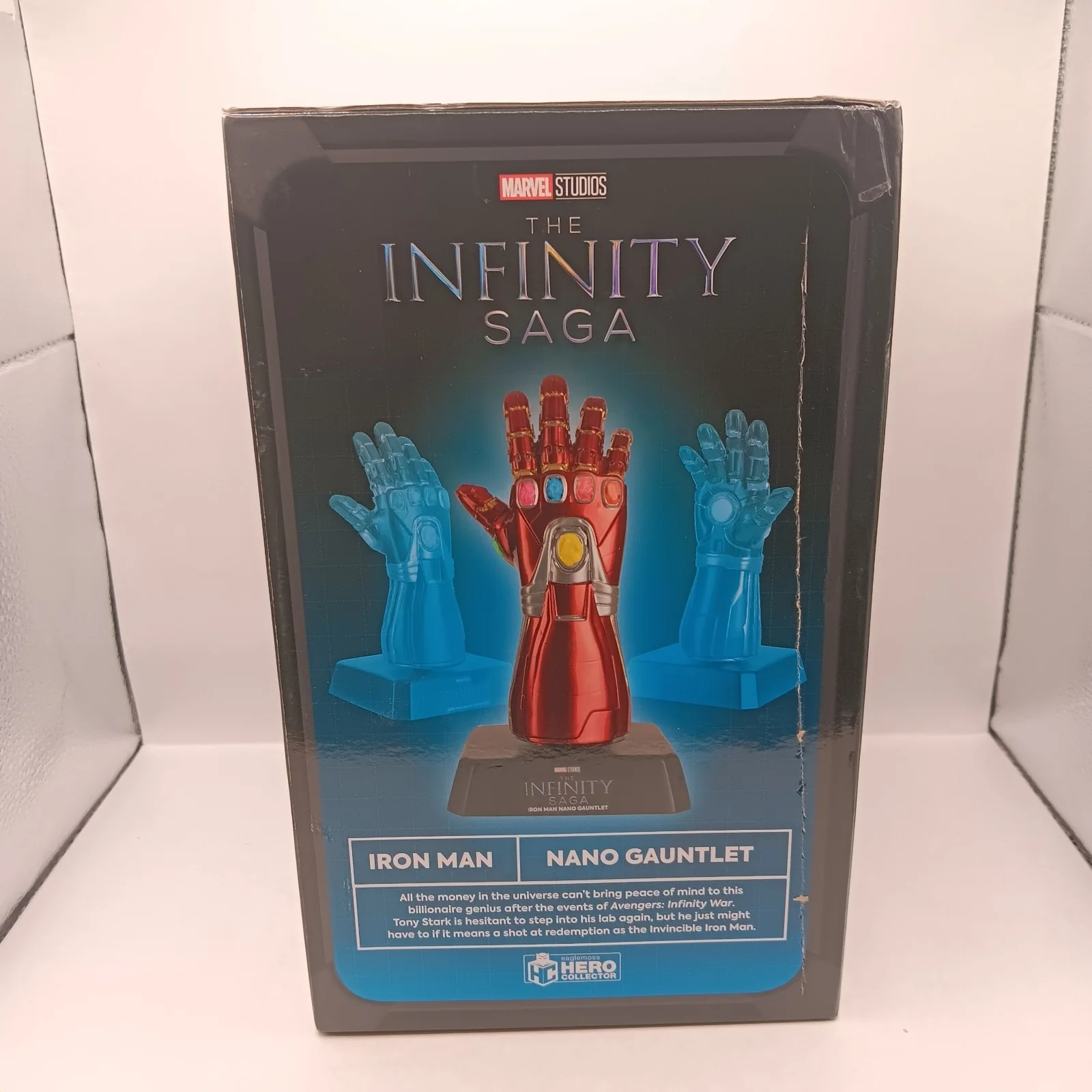Marvel Studios The Infinity Saga Iron Man Nano Gauntlet Hero Collector Museum, image 4