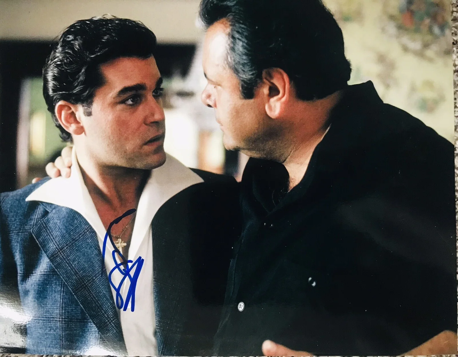Ray Liotta — Ray Liotta Signed Martin Scorsese' Goodfellas 8x10 Photo In Person