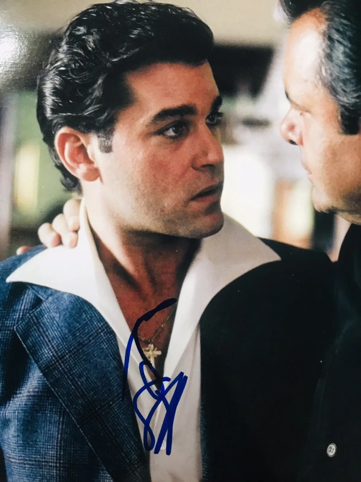 Ray Liotta — Ray Liotta Signed Martin Scorsese' Goodfellas 8x10 Photo In Person, изображение 2