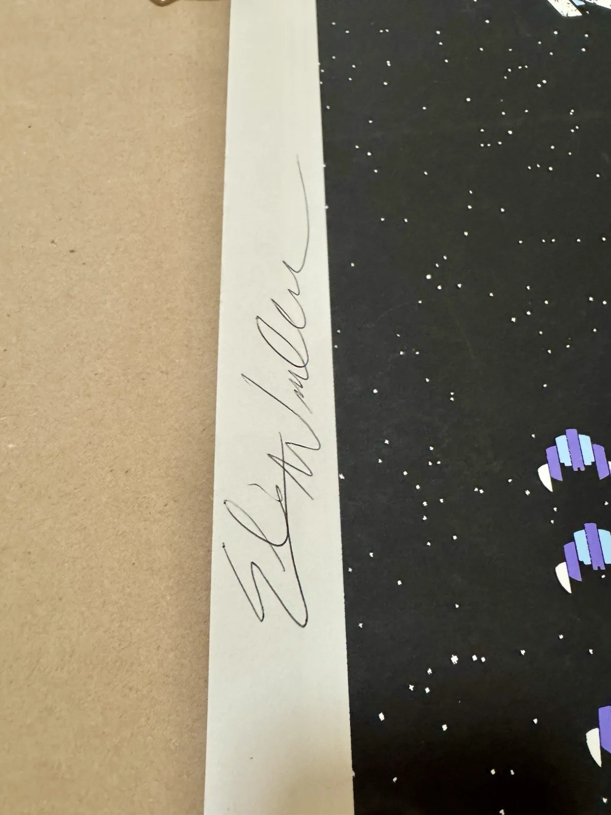 The Entire Band — Autographed Dopapod New Year's Eve Run Poster 2014-2015 Luke Stratton, изображение 3
