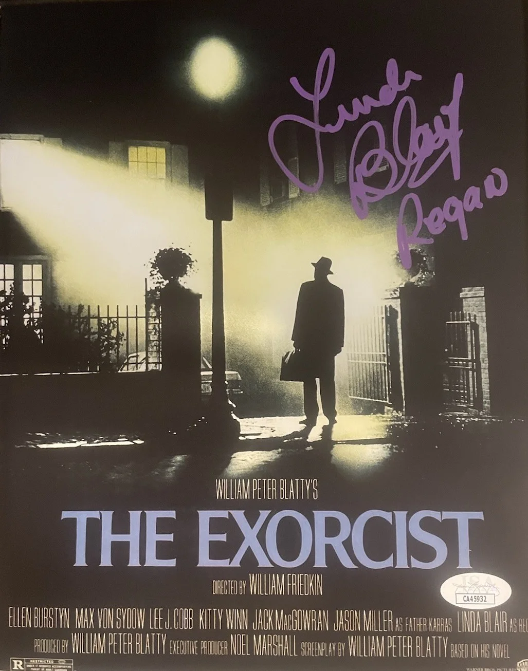 Linda Blair — Linda Blair Signed “The Exorcist” 8x10 Photo JSA Certified