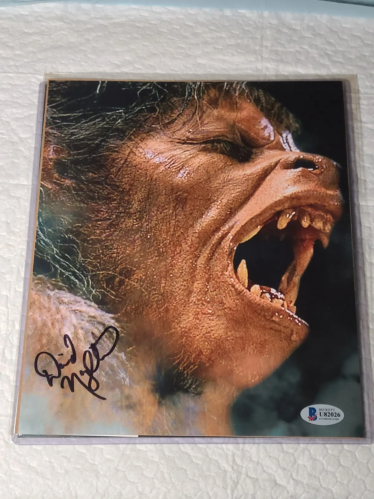 David Naughton — David Naughton American Werewolf In London Autograph & COA