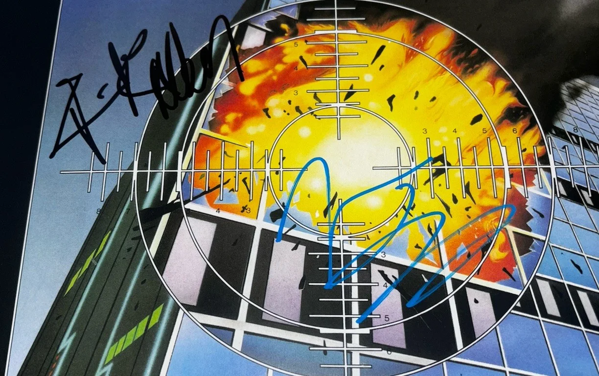 Joe Elliott & Rick Allen Signed Vinyl Album Pyromania Def Leppard With Proof, изображение 2