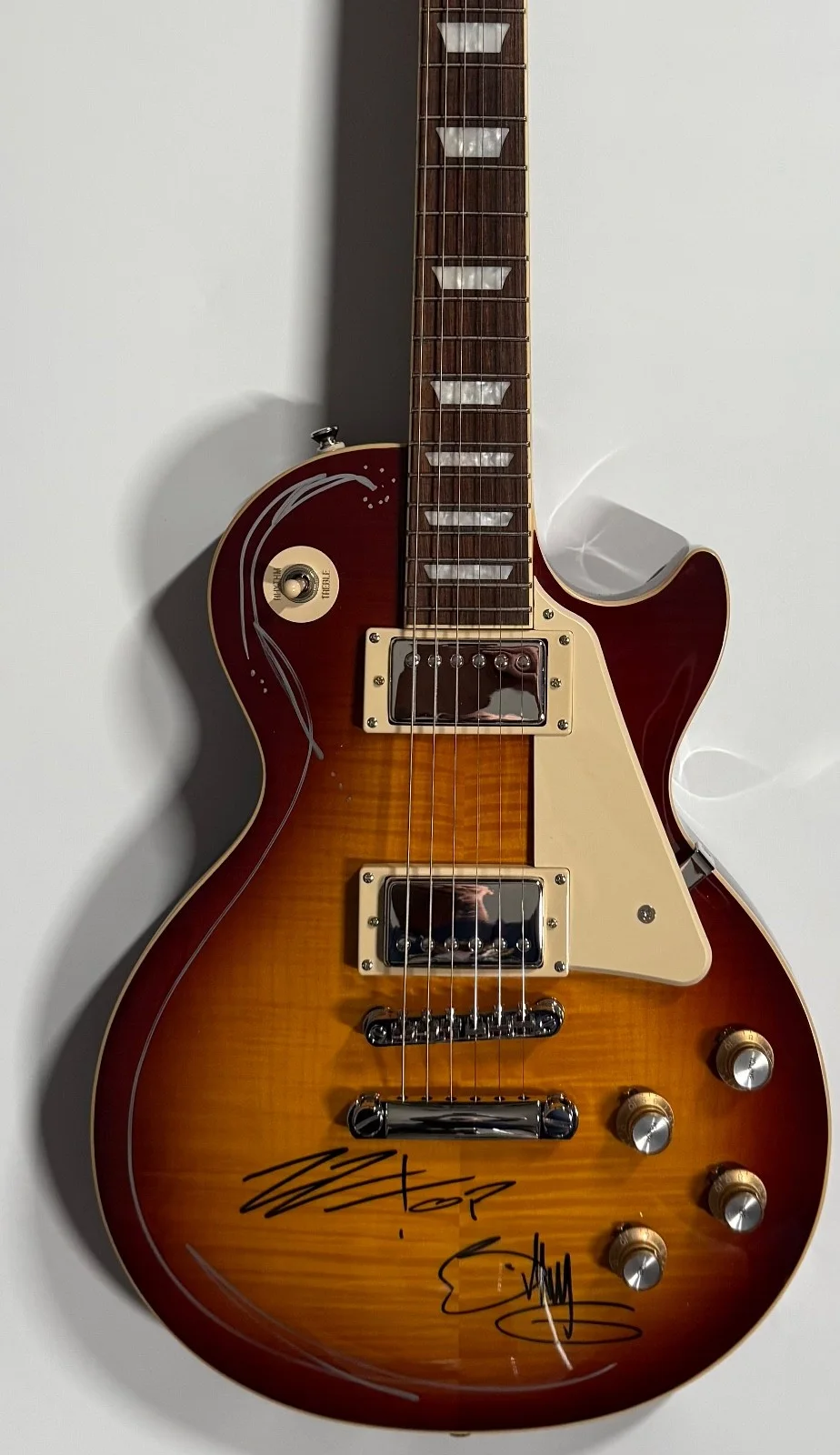 ZZ Top Billy Gibbons JSA Signed Autograph Epiphone Guitar Les Paul Standard 60s, изображение 3