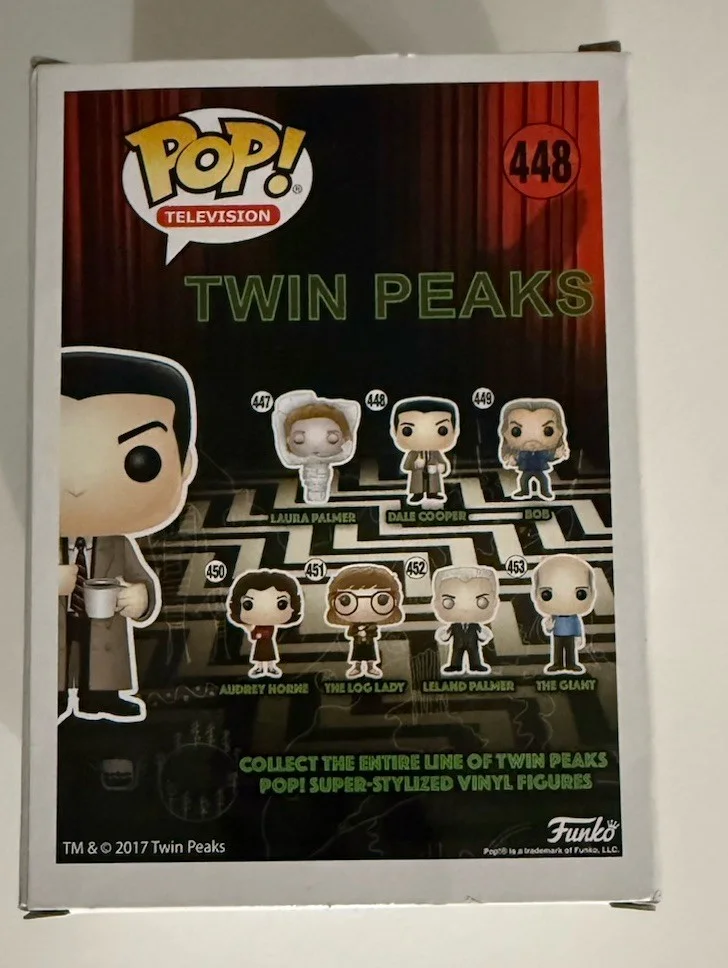 Kyle MacLachlan — KYLE MACLACHLAN SIGNED DALE COOPER TWIN PEAKS FUNKO AGENT COOPER INSCRIPTION BAS, изображение 3