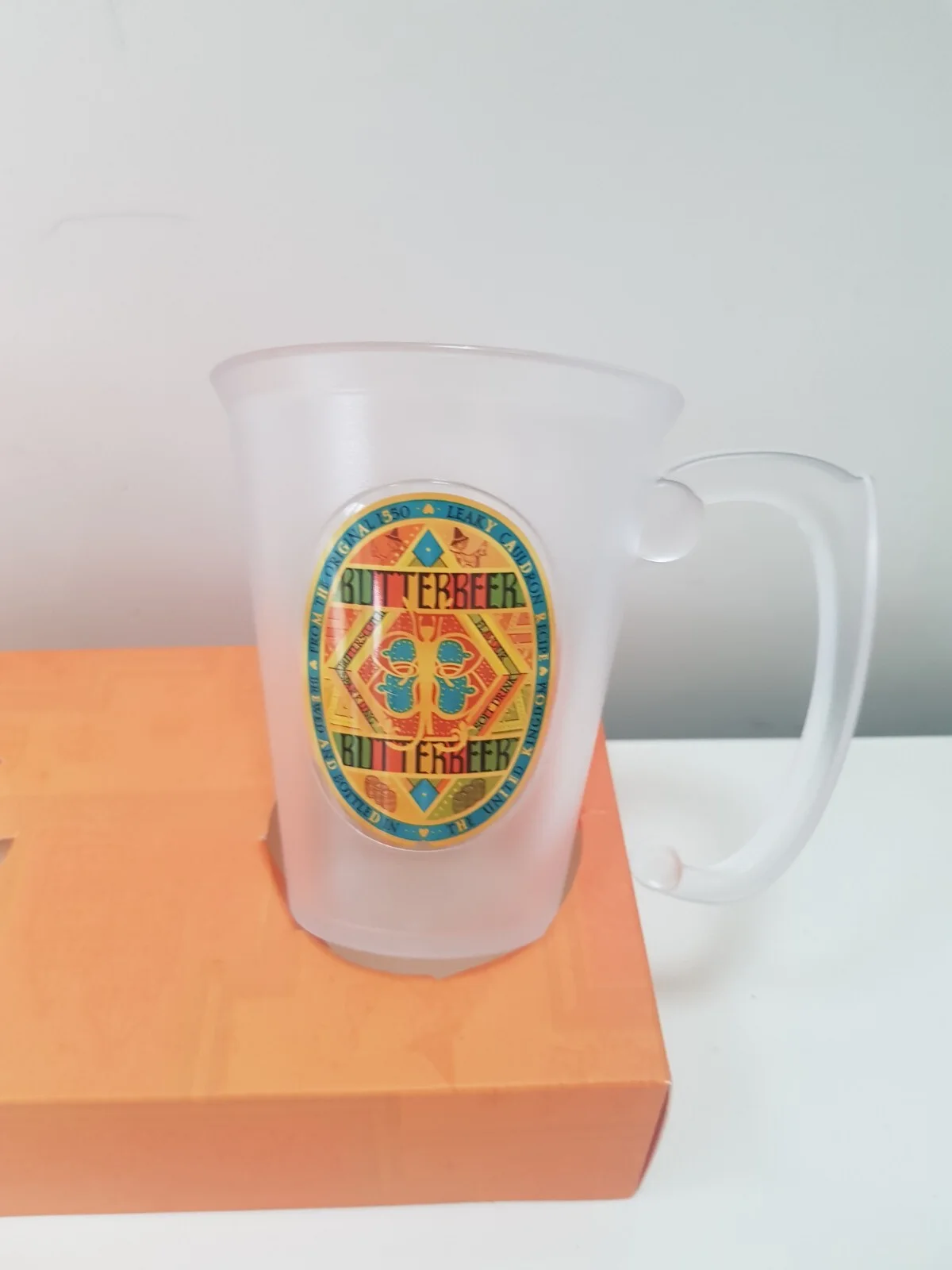 Harry Potter Butterbeer Set Of 2 Glasses with Tray Warner Bros Studio 2024, image 5