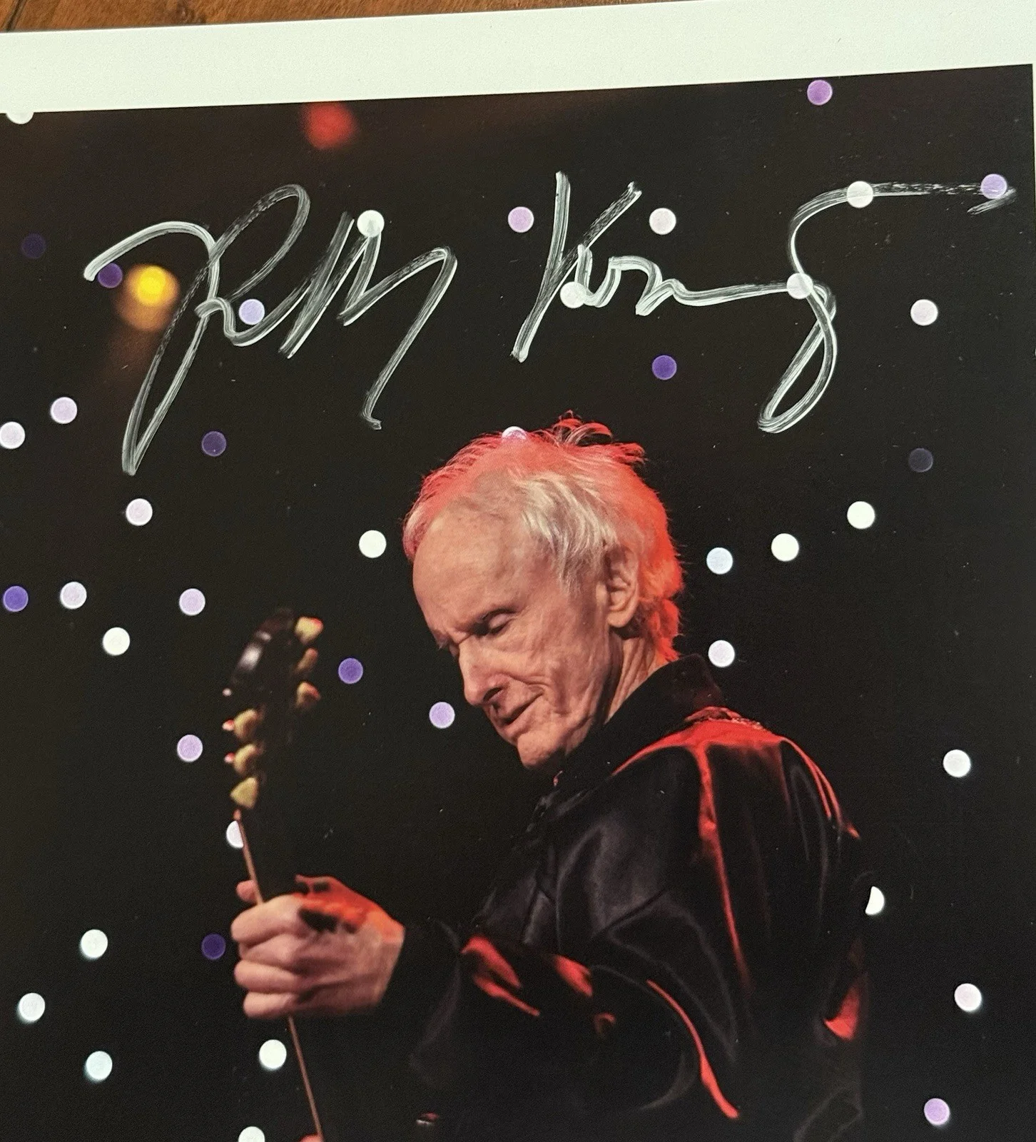 Robby Krieger Signed Limited Photograph Print /200 GOLDMINE Magazine Bundle, image 3