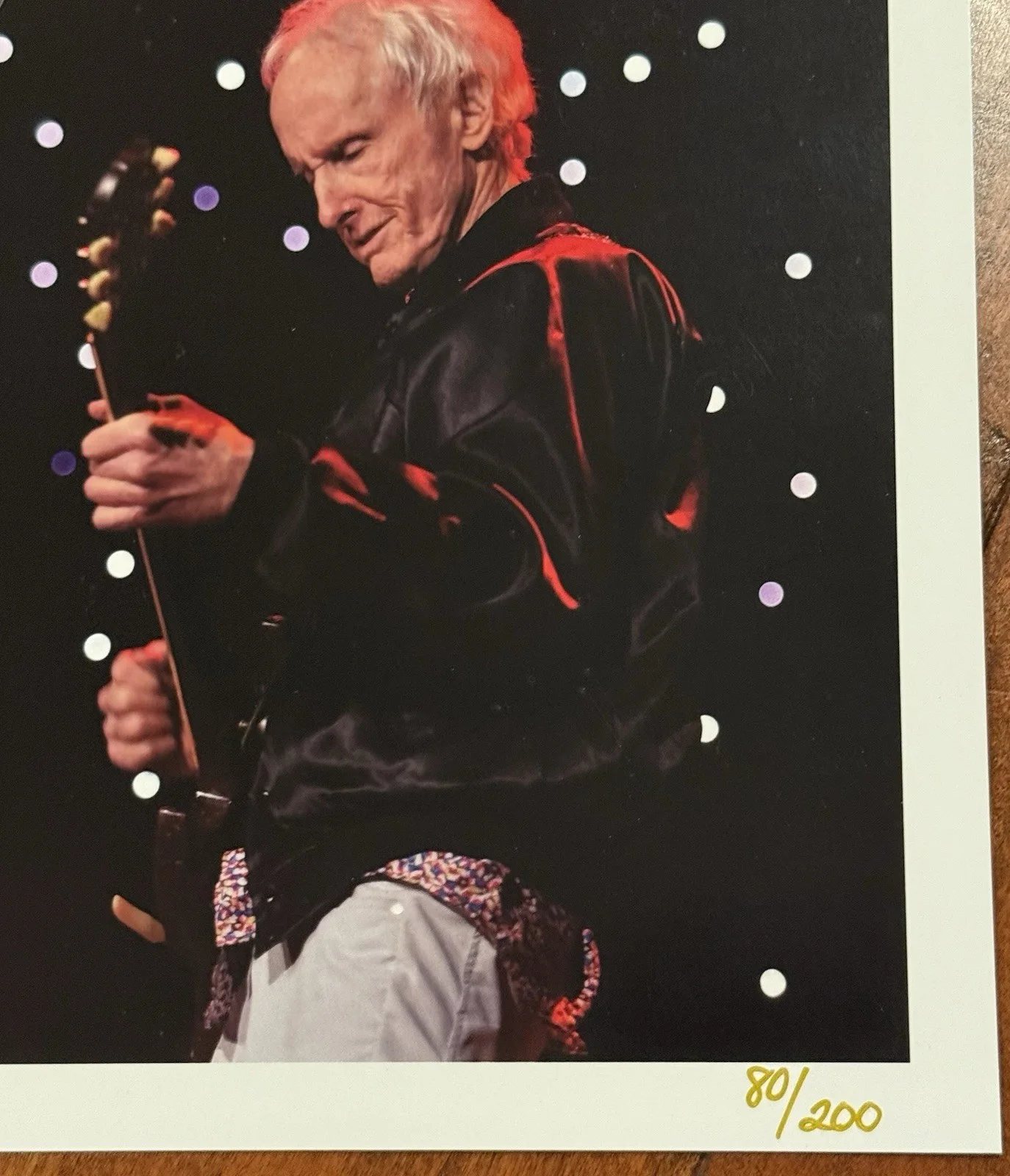 Robby Krieger Signed Limited Photograph Print /200 GOLDMINE Magazine Bundle, image 4