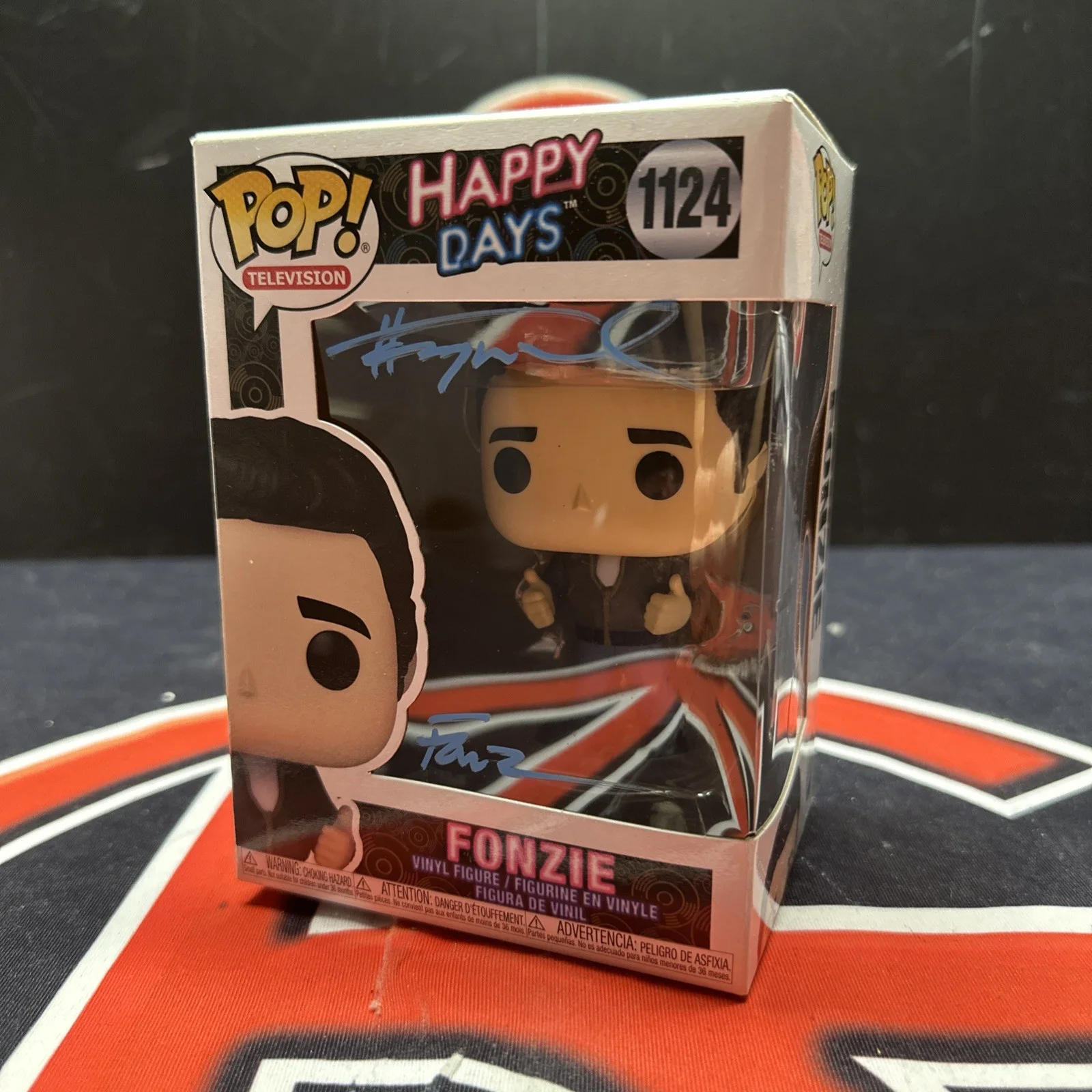 Henry Winkler — Henry Winkler Autographed Fonzie Funko Pop w/ Inscription Happy Days Beckett BAS