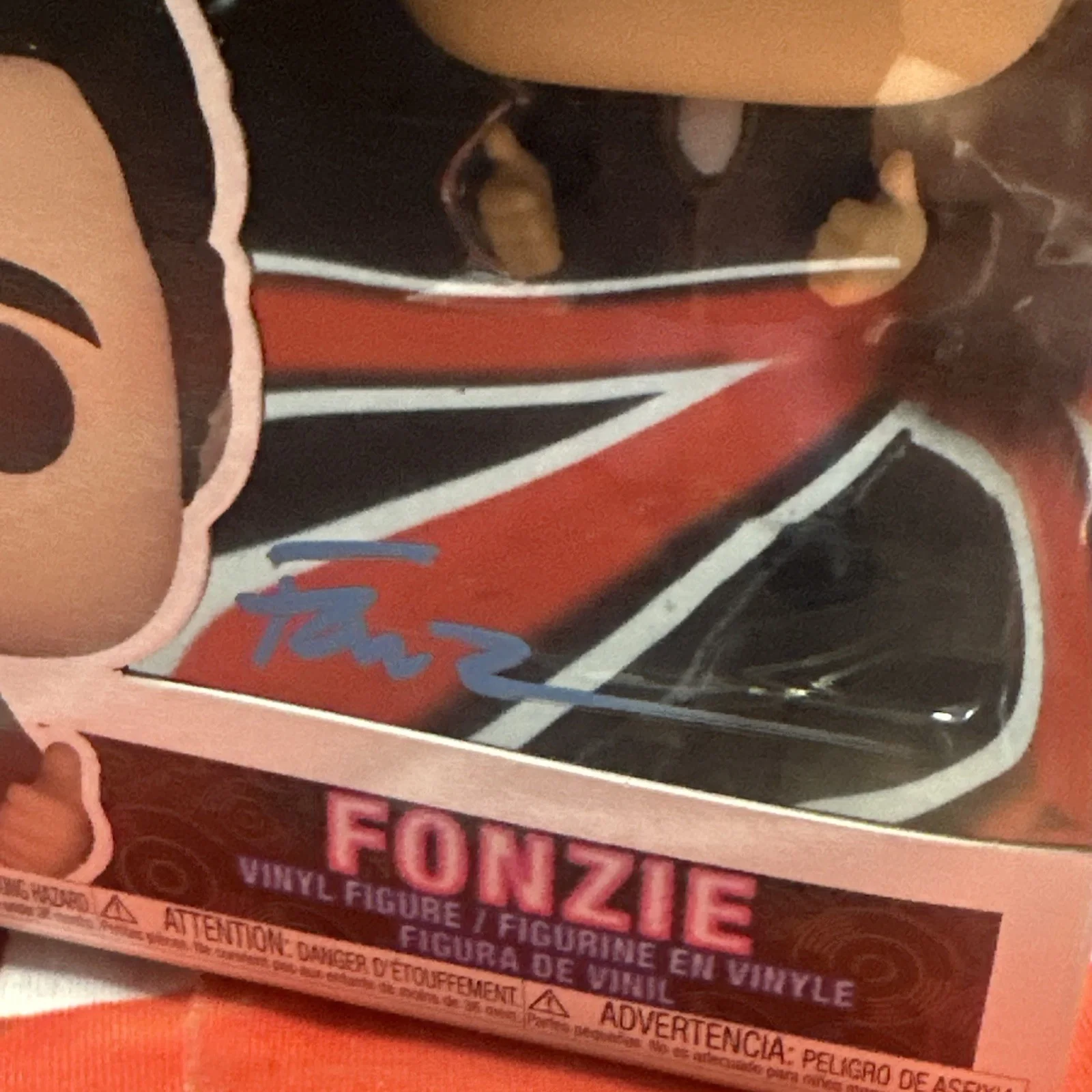 Henry Winkler — Henry Winkler Autographed Fonzie Funko Pop w/ Inscription Happy Days Beckett BAS, изображение 3