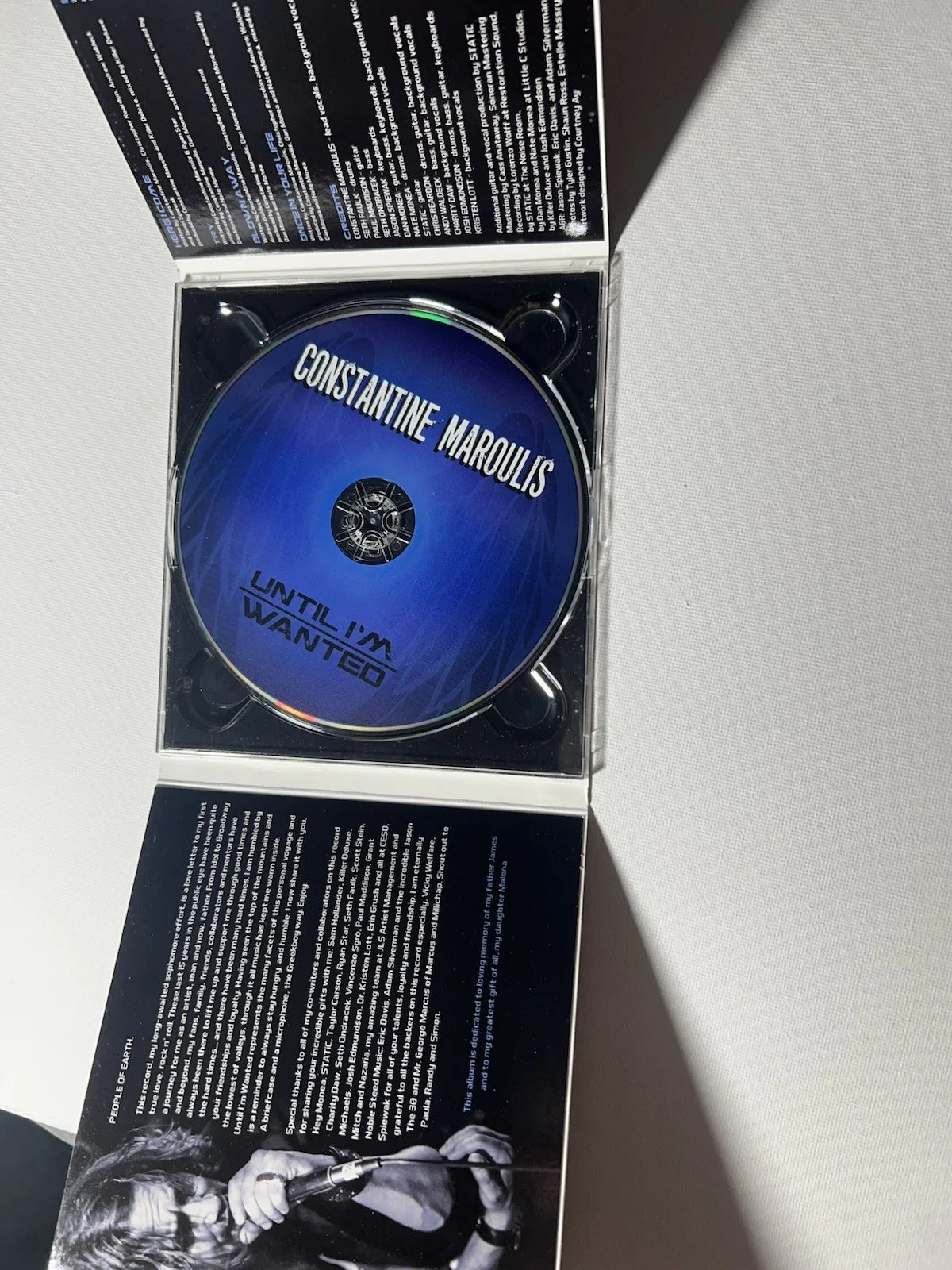 Constantine Maroulis Signed CD, image 3