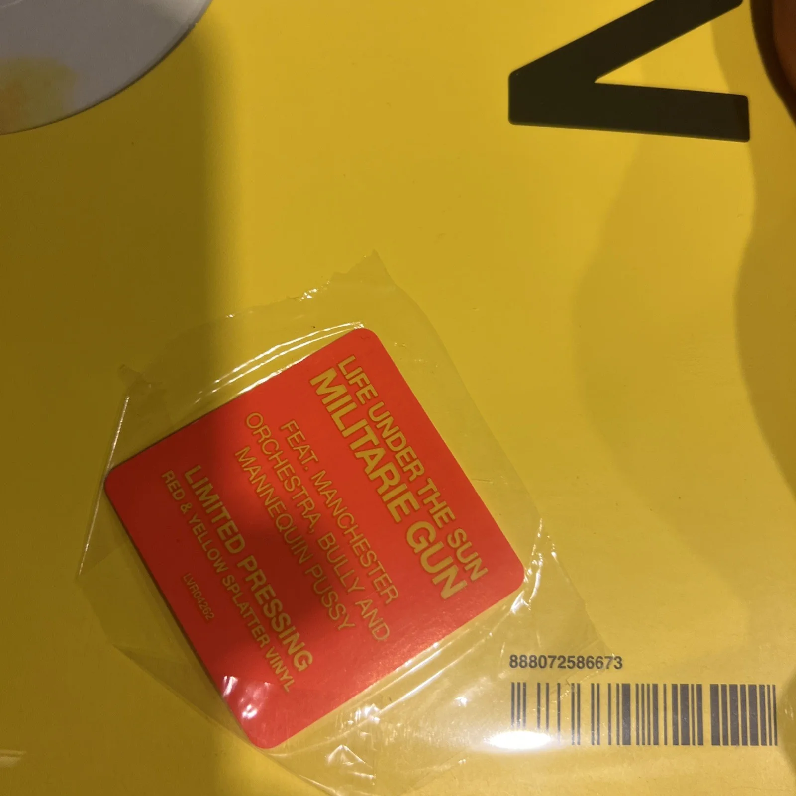 MILITARIE GUN SIGNED LIFE UNDER THE SUN VINYL, image 3