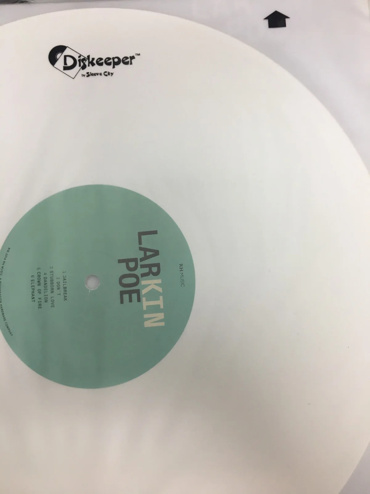 Larkin Poe SIGNED white vinyl RARE, image 2