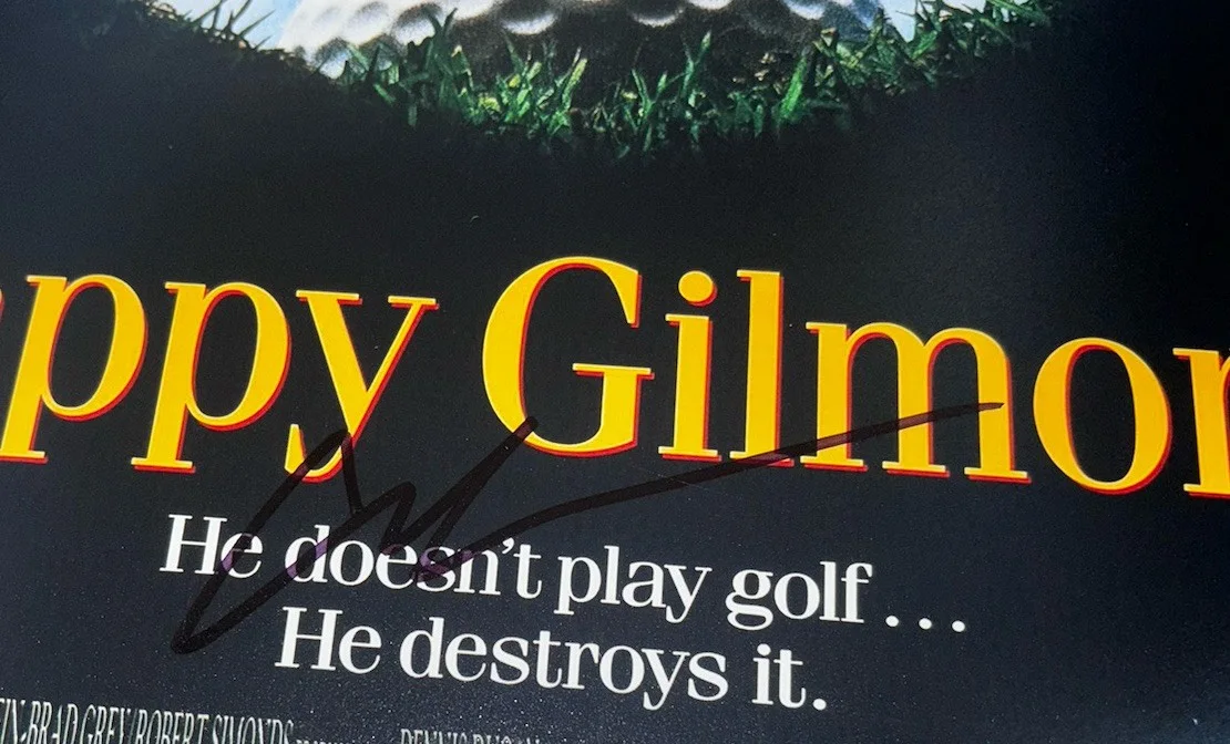 Adam Sandler signed 12x18 Photo Happy Gilmore, изображение 2