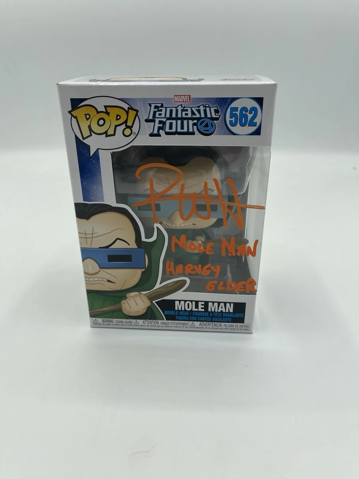 Paul Walter Hauser — Paul Walter Hauser Signed & Inscibed Mole Man Funko Fantastic Four: First Steps