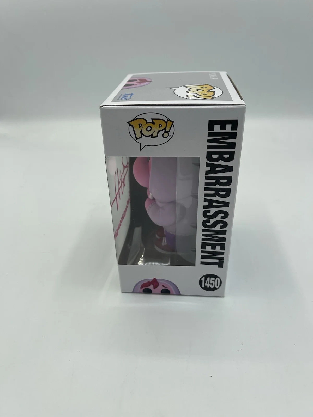 Paul Walter Hauser — Paul Walter Hauser Signed Funko Pop! 1450 Embarrassment Inside Out 2 w/ Inscipt, изображение 2