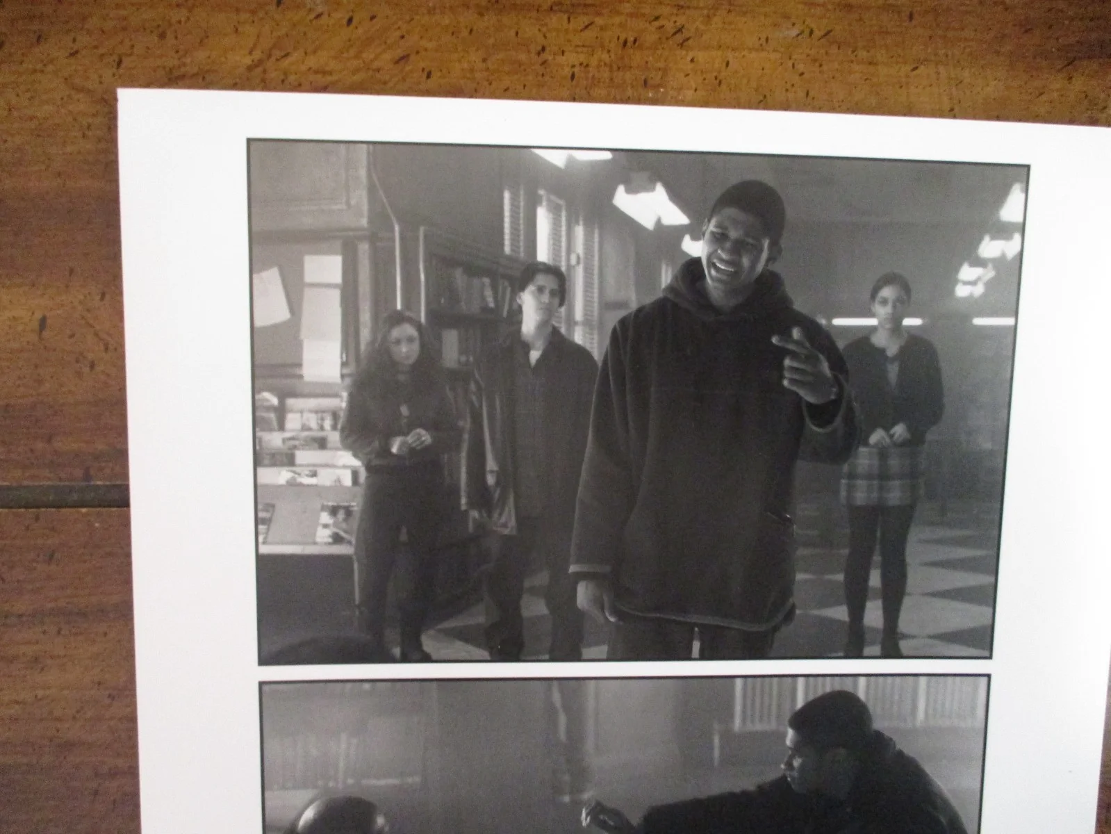 Sara Gilbert/Rosario Dawson/Usher Raymond(LIGHT IT UP)1999 8 x 10 B & W Photo, image 2