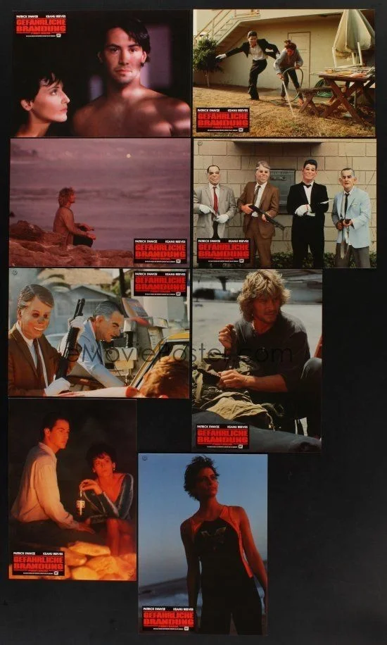 POINT BREAK Original German Film Lobby Cards, image 2