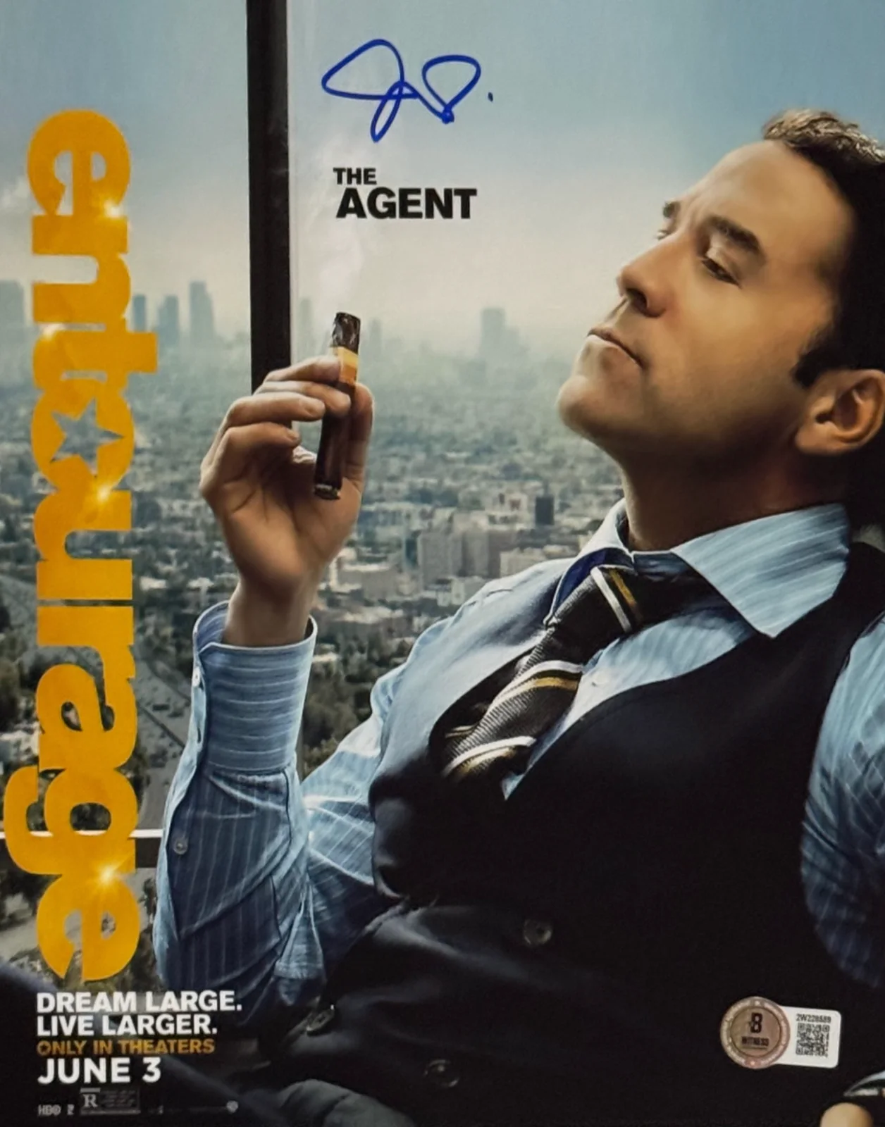 Jeremy Piven — Jeremy Piven Signed 8x10 - Beckett COA, image 2