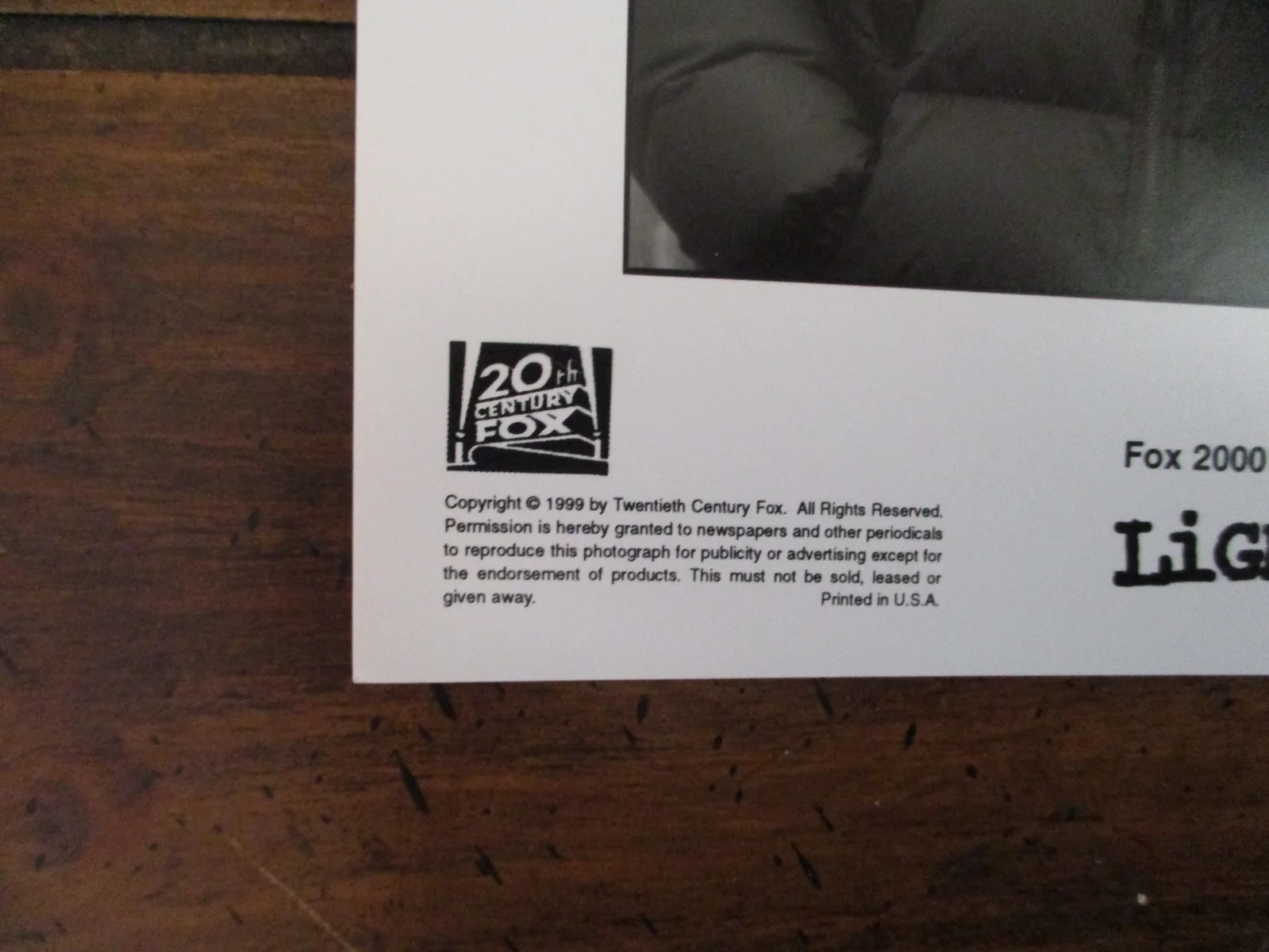 Craig Bolotin/Rosario Dawson/Kenneth Edmonds(LIGHT IT UP)1999 8 x 10 B & W Photo, изображение 4