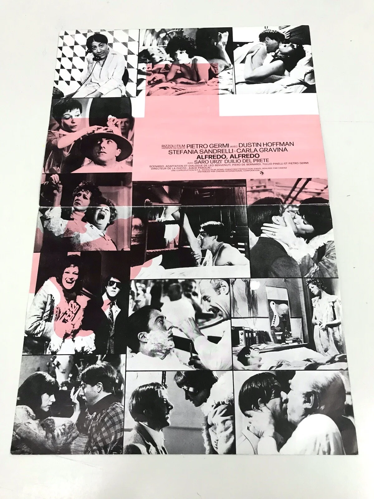 ALFREDO ALFREDO Original Movie Film Pressbook DUSTIN HOFFMAN STEFANIA SANDRELLI, изображение 3