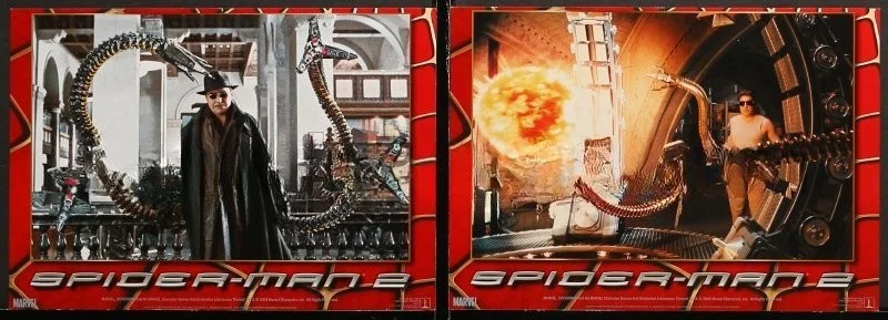 SPIDER-MAN II Original German Film Lobby Cards, изображение 3