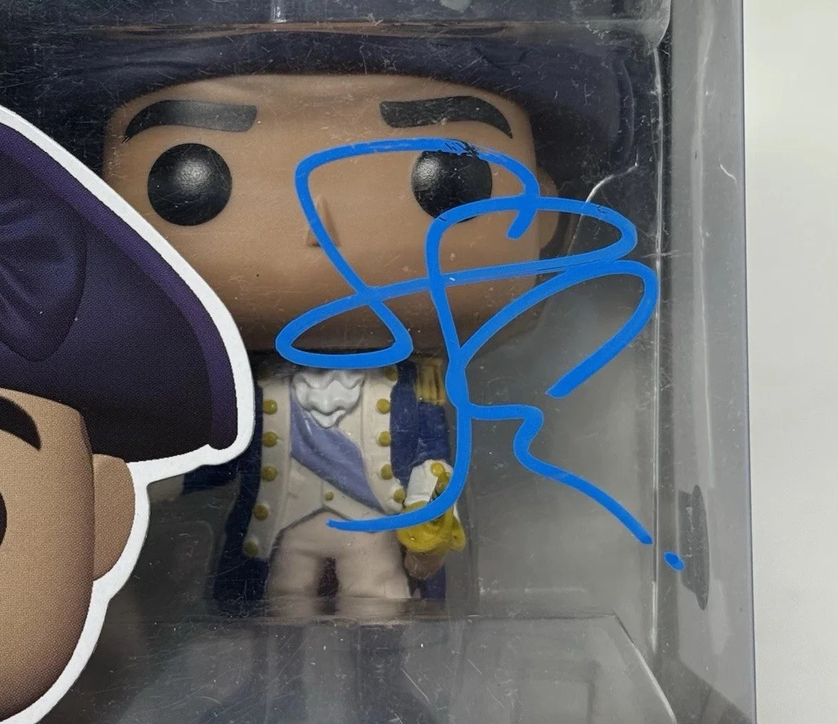 Christopher Jackson — Christopher Jackson Signed Hamilton George Washington Funko Pop #05 Beckett COA, изображение 3