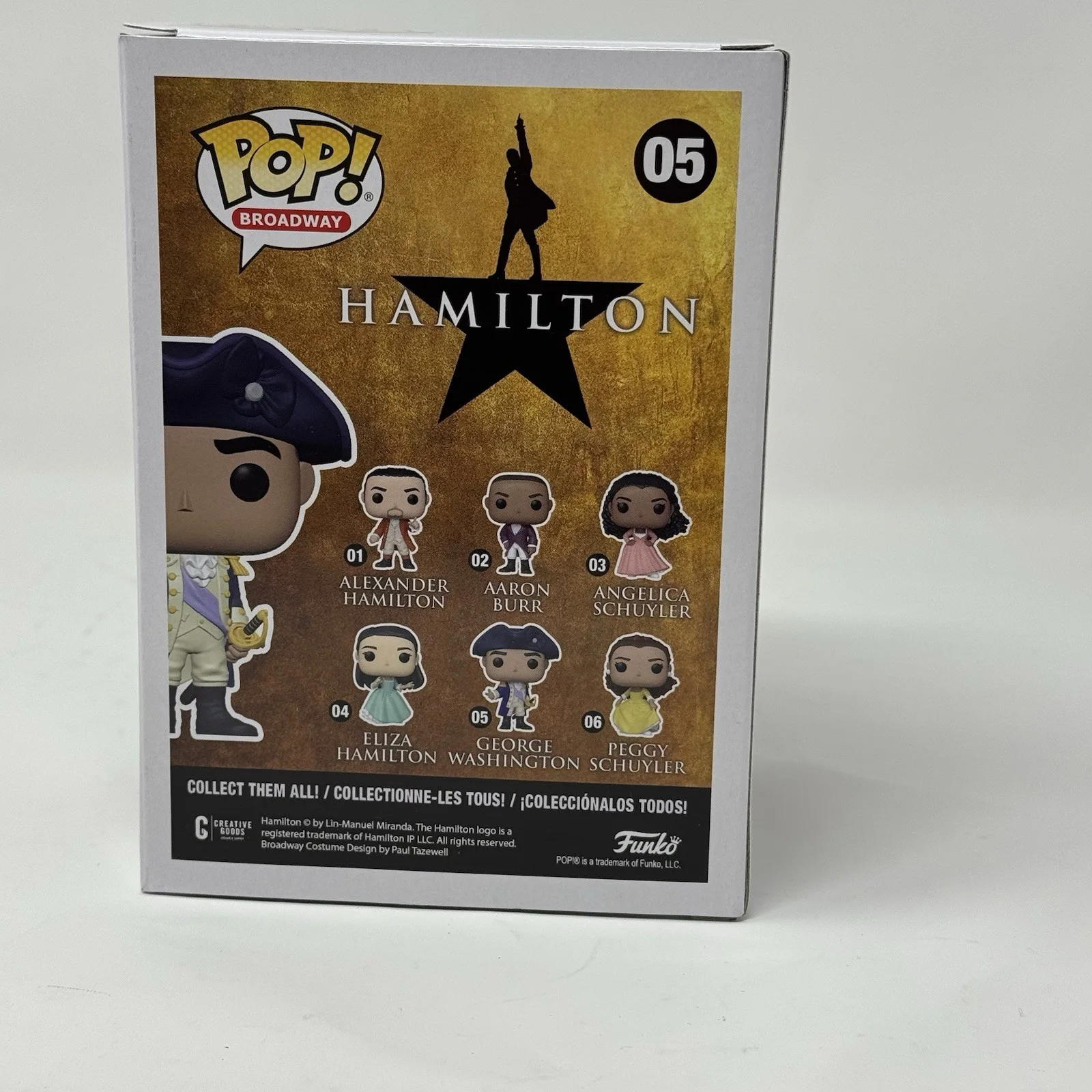 Christopher Jackson — Christopher Jackson Signed Hamilton George Washington Funko Pop #05 Beckett COA, изображение 5