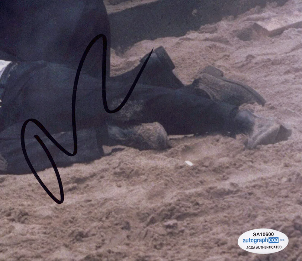 NICOLAS CAGE — Nicolas Cage signed "FACE/OFF" 8x10 Photo j Autographed PROOF Castro Troy ACOA, изображение 4