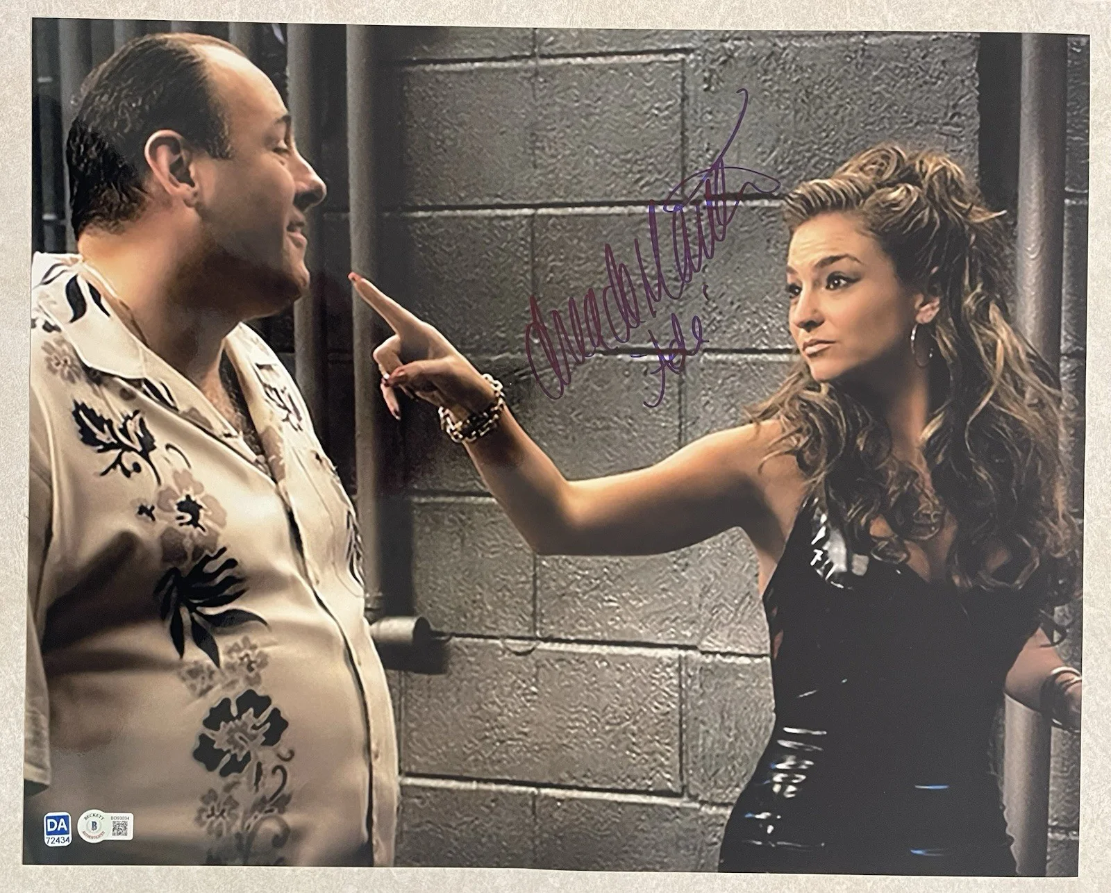 Drea de Matteo — Drea de Matteo Signed 16x20 Photo Autographed BAS COA Sopranos Beckett