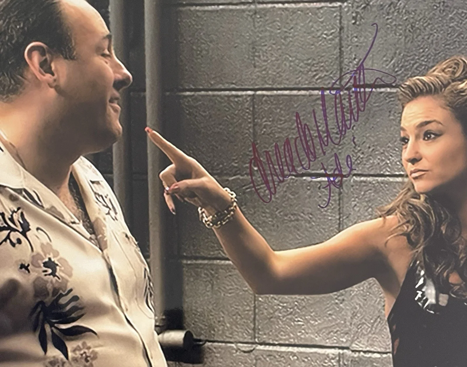 Drea de Matteo — Drea de Matteo Signed 16x20 Photo Autographed BAS COA Sopranos Beckett, изображение 2