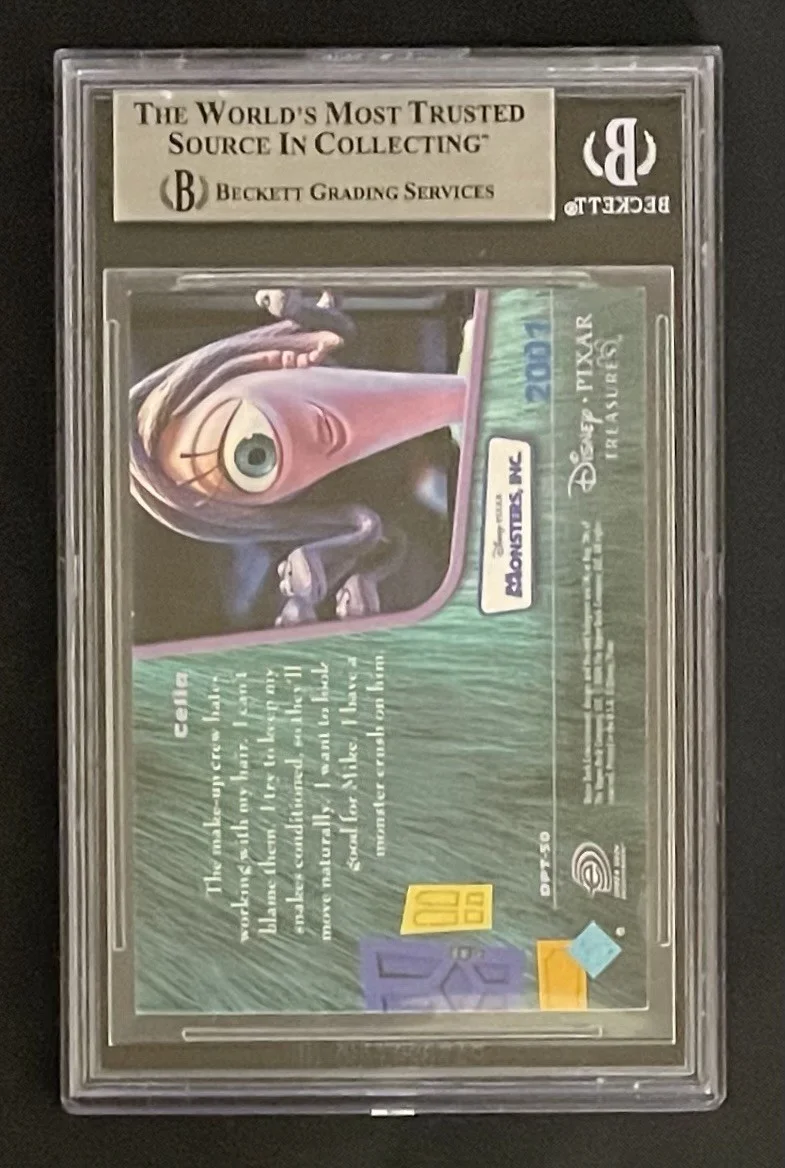 Jennifer Tilly — Jennifer Tilly BAS Signed Monsters Inc 2004 Upper Deck Card Autographed Slabbed, image 4
