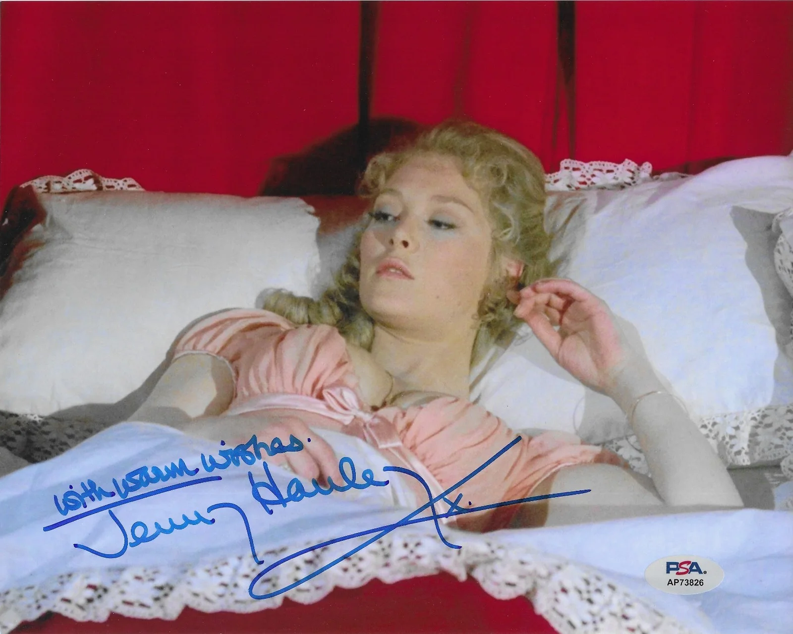 Jenny Hanley — Jenny Hanley PSA/DNA Signed 8x10 Photo Autographed James Bond Secret Service