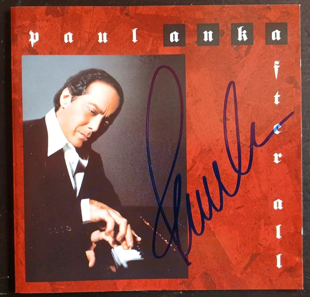 Paul Anka SIGNED After All Cd Cover & CD New, image 2