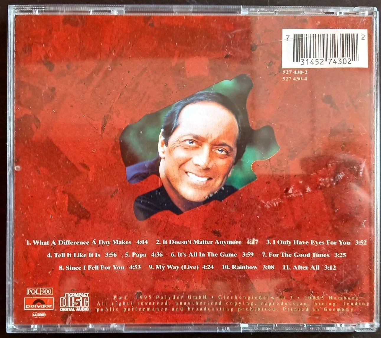 Paul Anka SIGNED After All Cd Cover & CD New, image 5