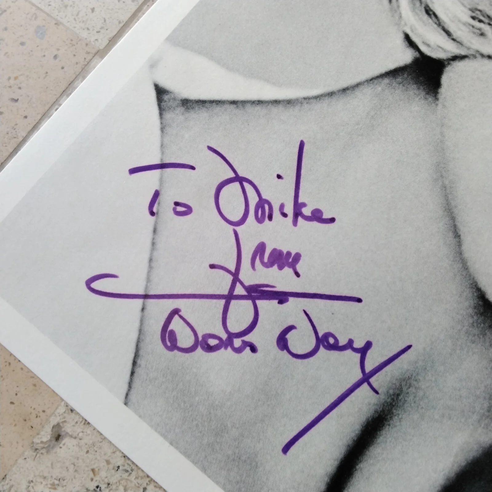 Doris Day SIGNED Photo Movie TV Actress Pillow Talk Love Calamity Jane Que Sera, изображение 5