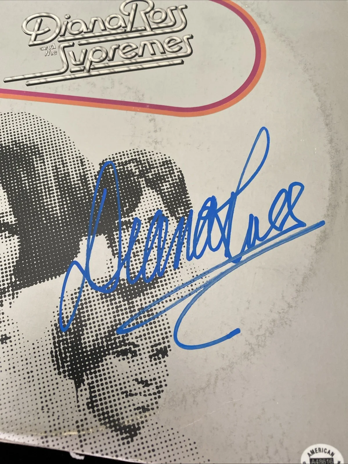 SUPREMES SIGNED LP ALBUM DIANA ROSS COA Great Gift @33, изображение 2