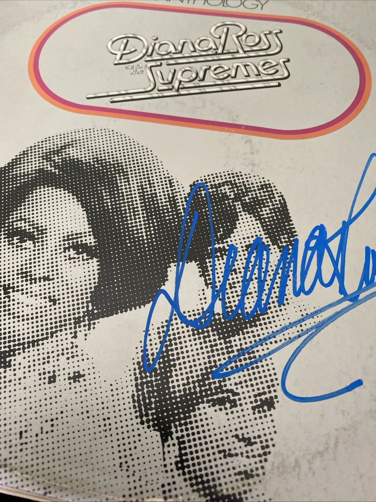 SUPREMES SIGNED LP ALBUM DIANA ROSS COA Great Gift @33, изображение 3