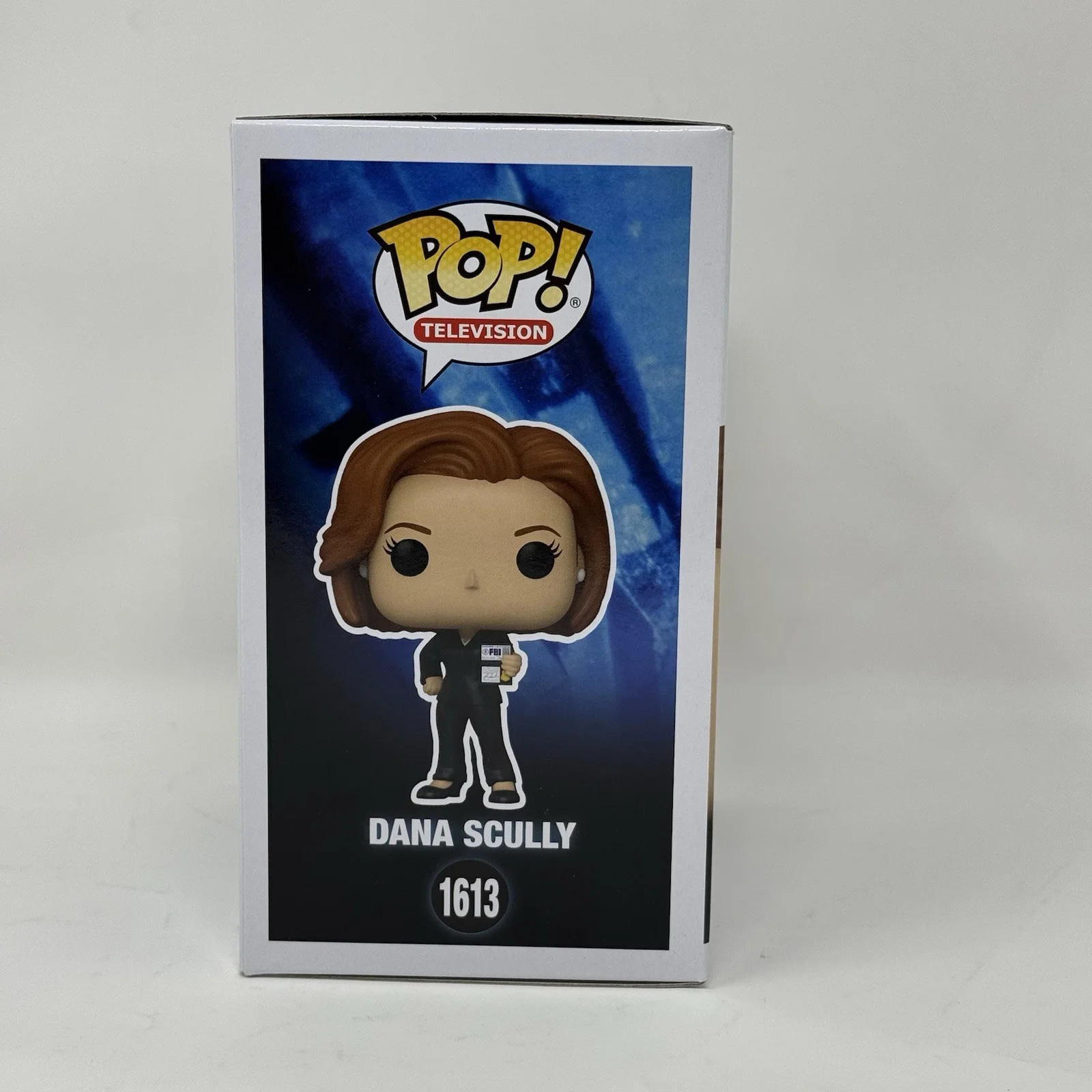 Gillian Anderson — Gillian Anderson Signed The X-Files Dana Scully Funko Pop 1613 Autograph BAS COA, image 5