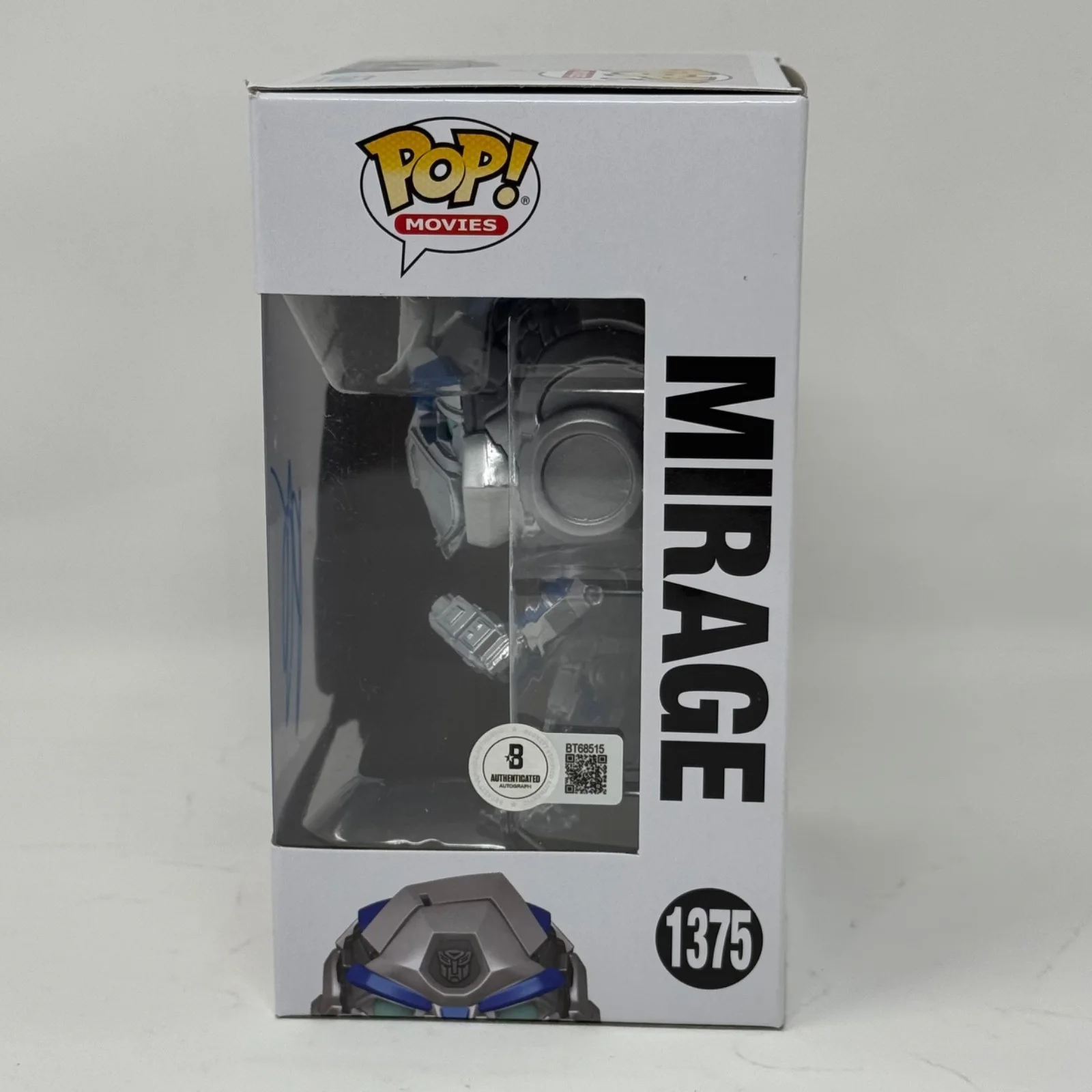 Pete Davidson — Pete Davidson Signed Transformers Mirage Funko Pop 1735 Autograph Beckett COA, image 5