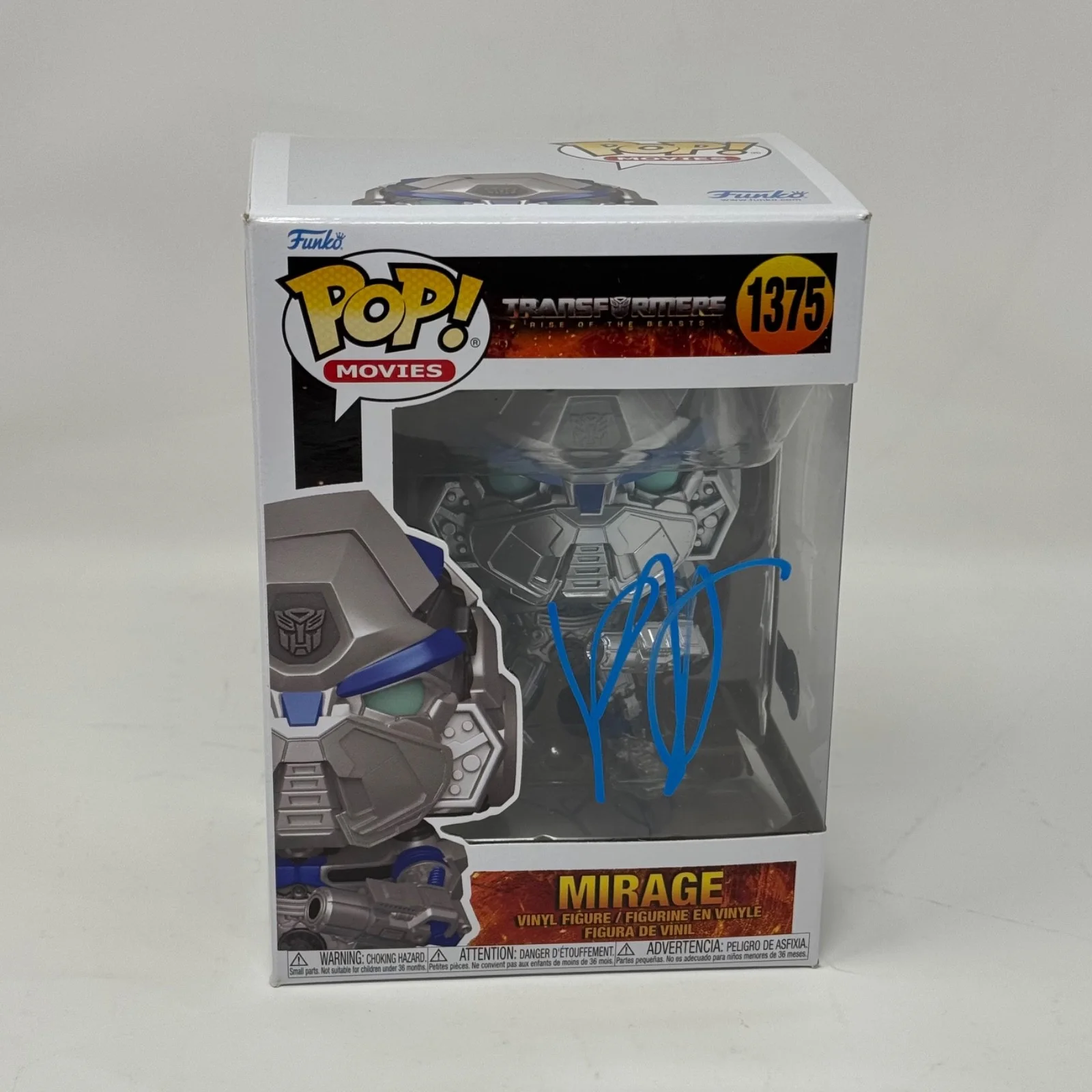 Pete Davidson — Pete Davidson Signed Mirage Transformers Rise of the Beasts Funko Pop Beckett, изображение 3