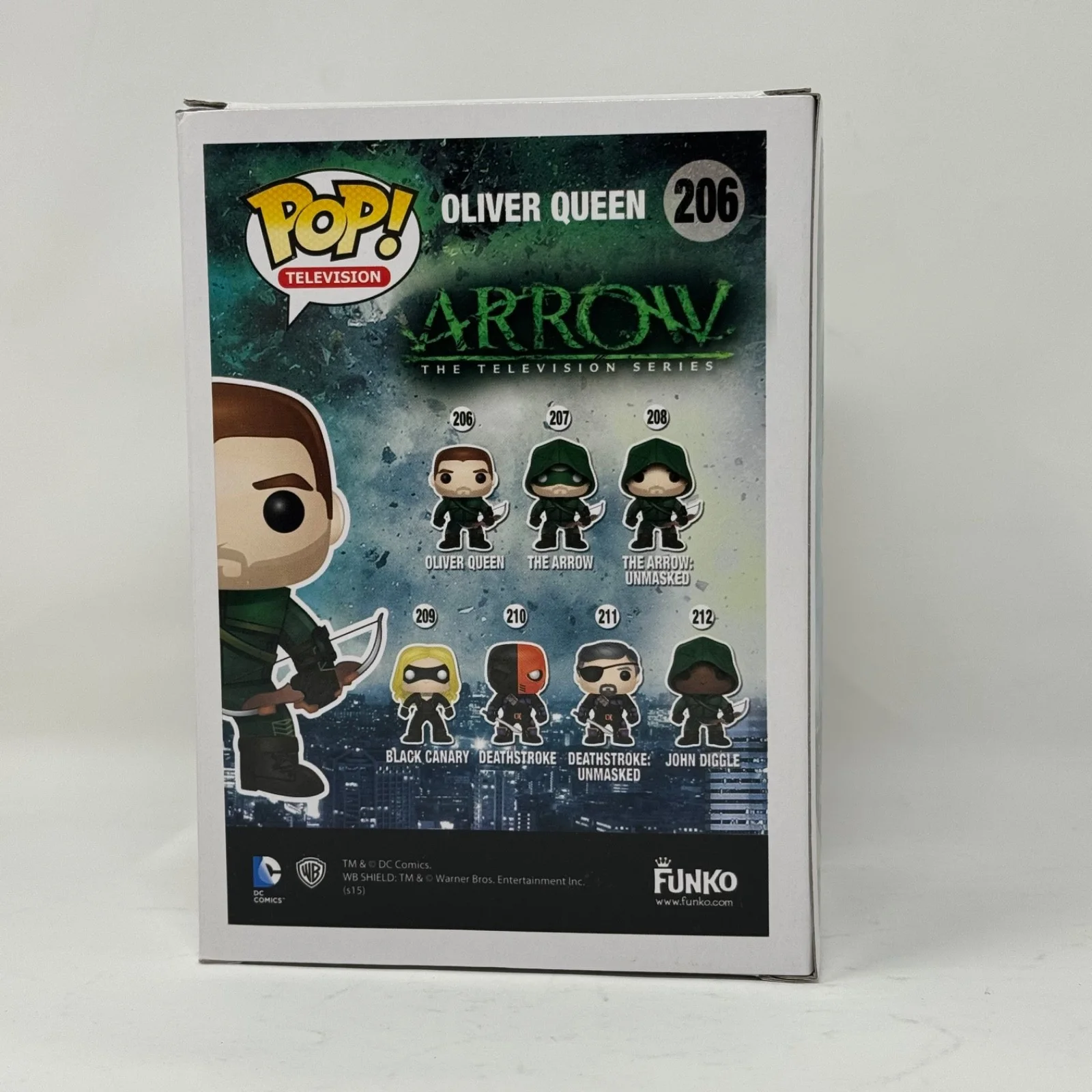 Stephen Amell — Stephen Amell Signed Arrow Oliver Queen Funko Pop #206 Autograph Beckett COA, изображение 5
