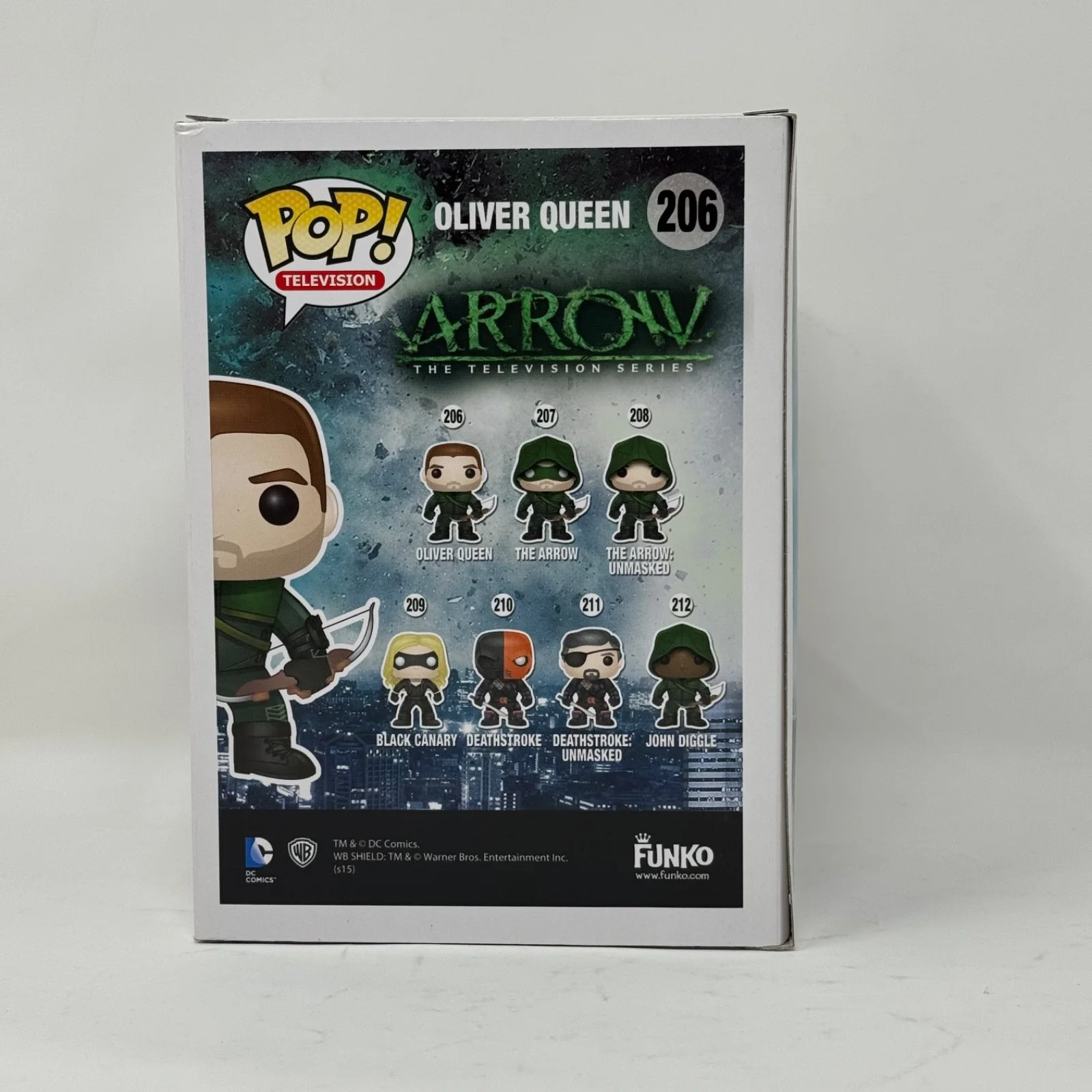 Stephen Amell — Stephen Amell Signed Arrow Oliver Queen Funko Pop #206 Autograph Beckett COA, изображение 4